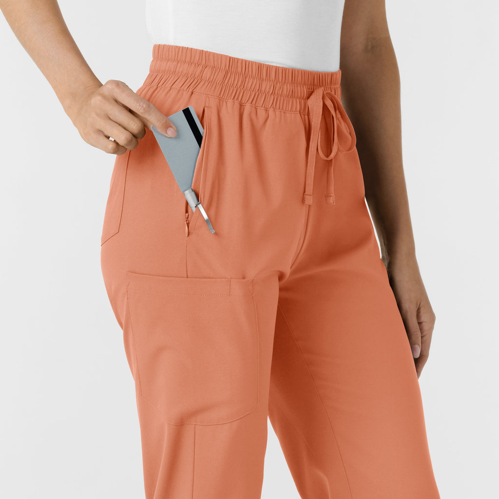 Boundless 5251 Bootcut Scrub Pants Terracotta