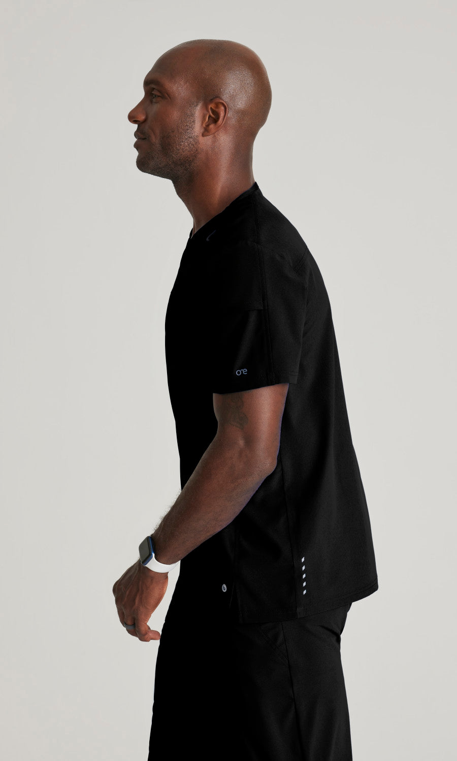 Barco One BOT195 Velocity Scrub Top Black