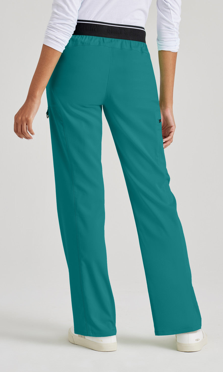 Grey's Anatomy Stretch GRSP500 Kim Scrub Pants Teal