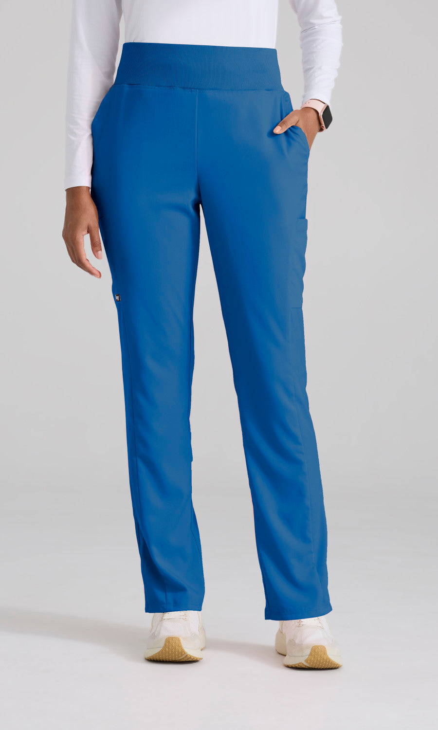 Grey's Anatomy Stretch GRSP692 Renee Scrub Pants New Royal