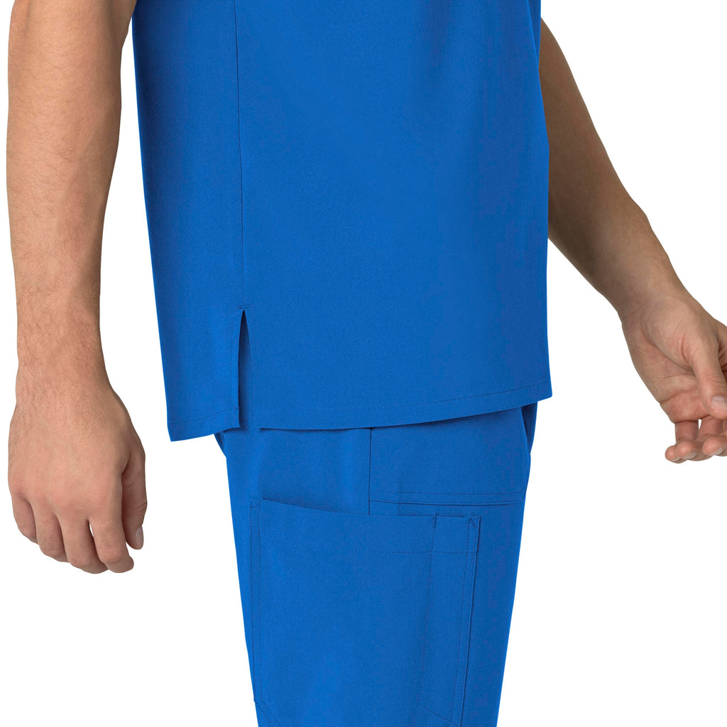Force Cross-Flex C16310 Men's Henley Scrub Top Royal