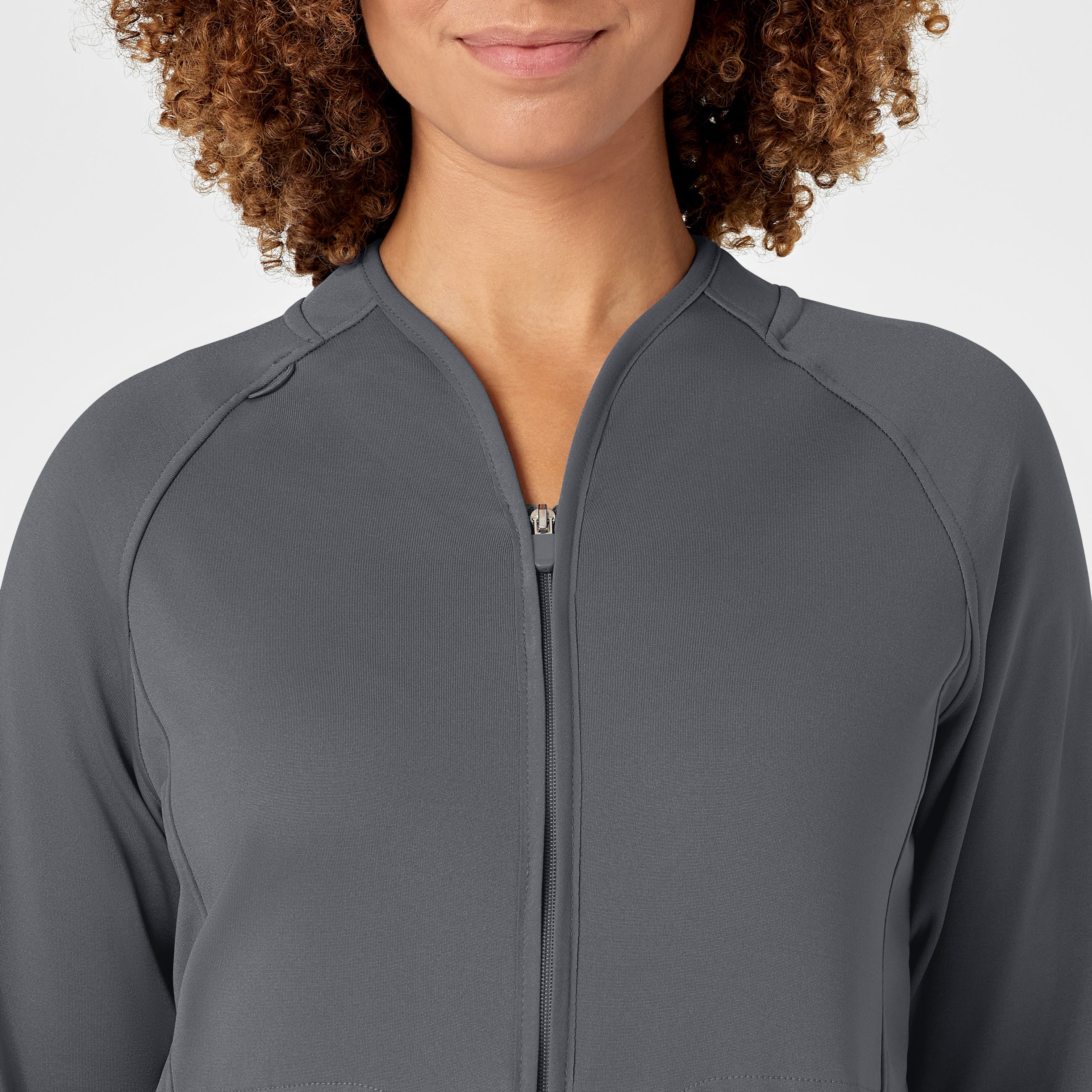 Layers 8209 Fleece Full Zip Jacket Pewter