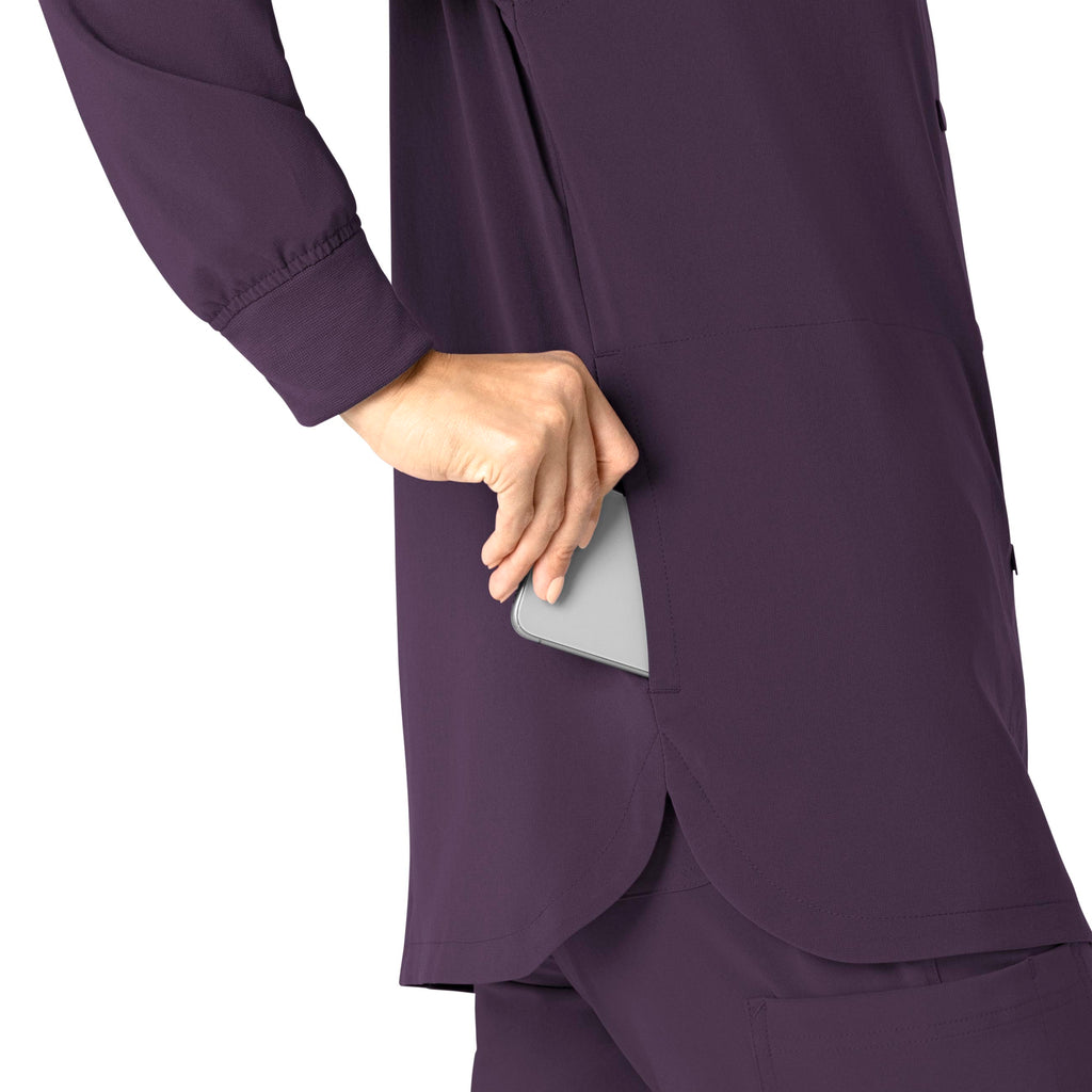 Force Cross-Flex C82210 Shirt Jacket Black Plum