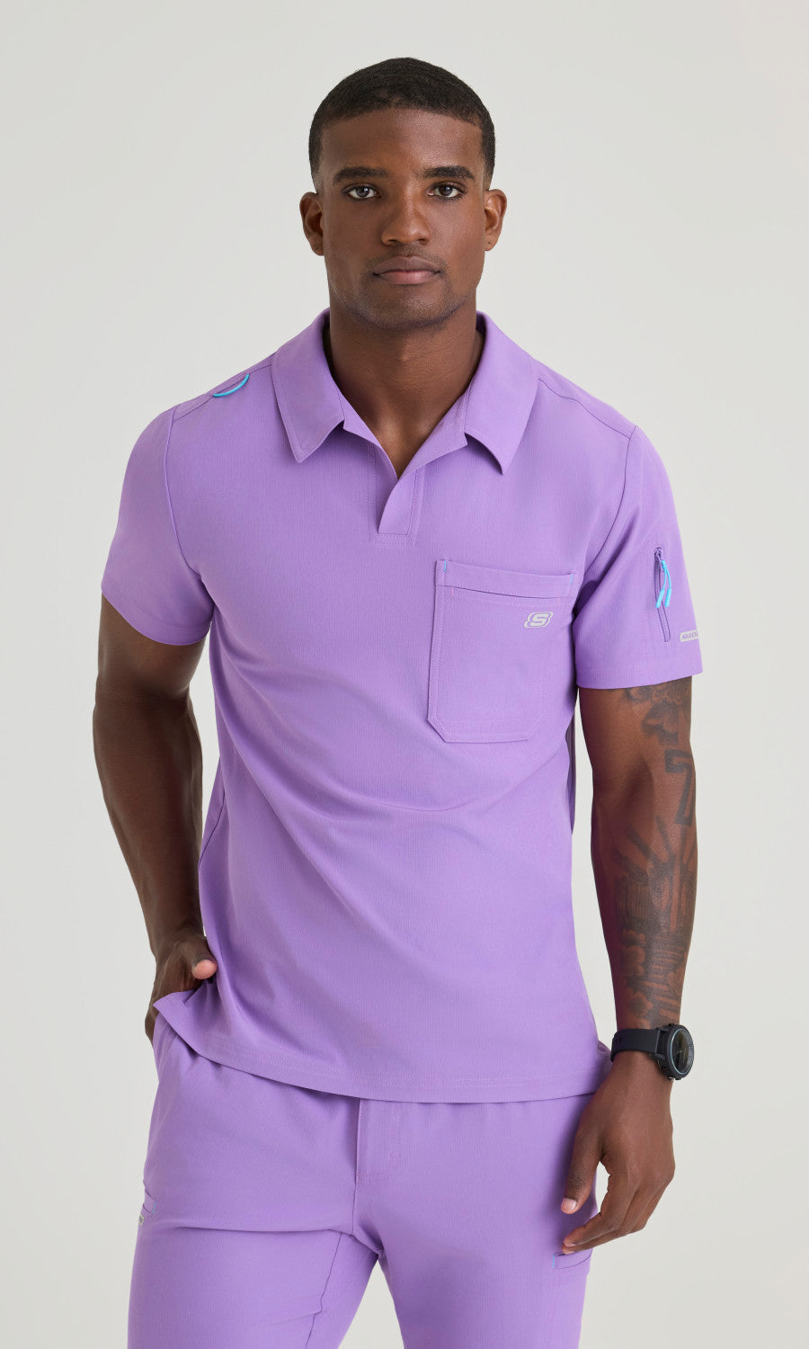 Skechers SKT305 Men's Merit Top in Luxe Lavender by Barco
