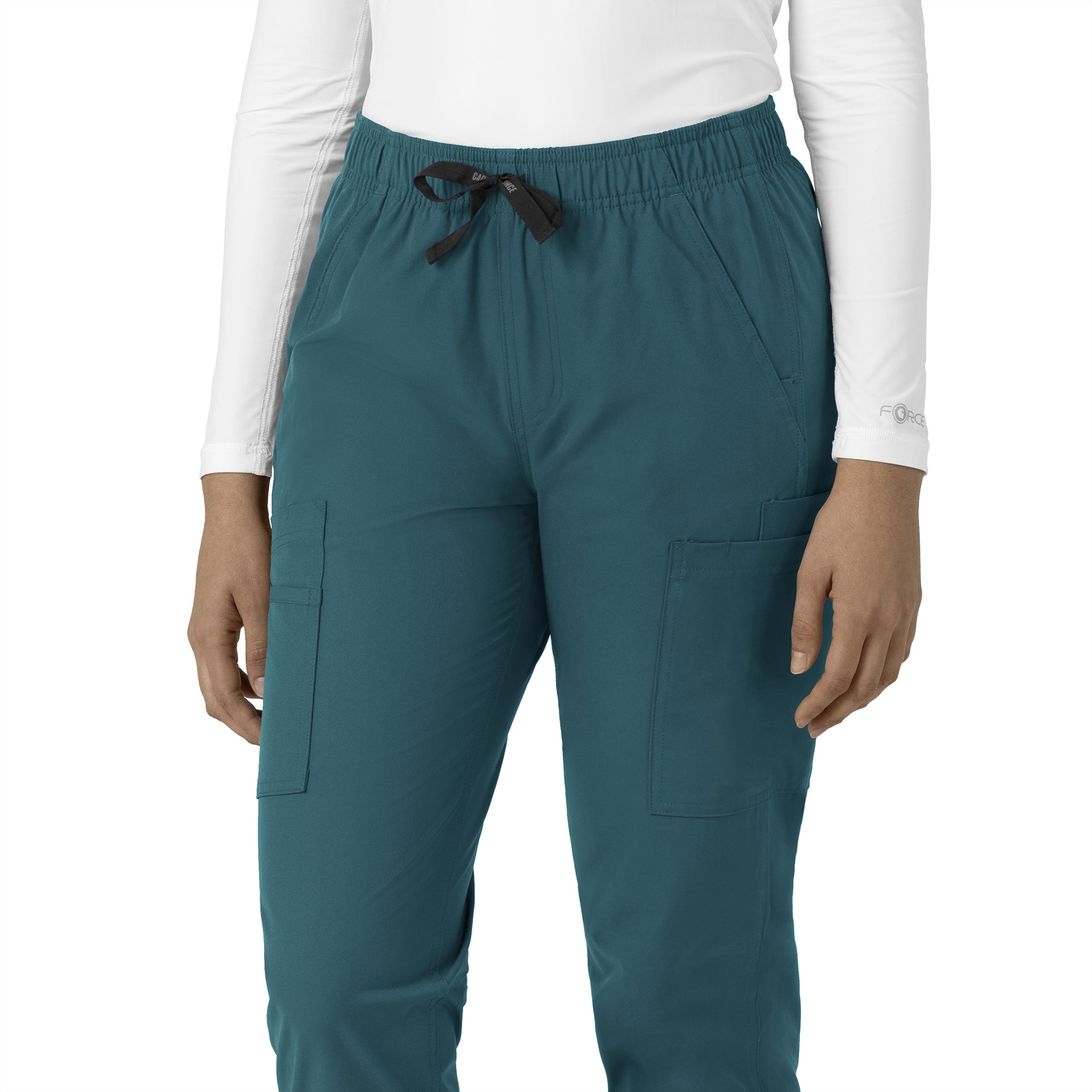 Force Essentials C51213 Straight Leg Scrub Pants Caribbean Blue