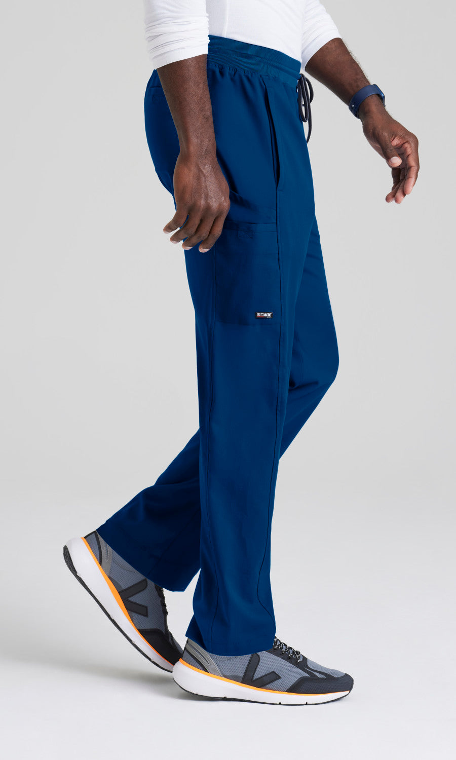 Grey's Anatomy Stretch GRSP617 Hudson Scrub Pants Indigo