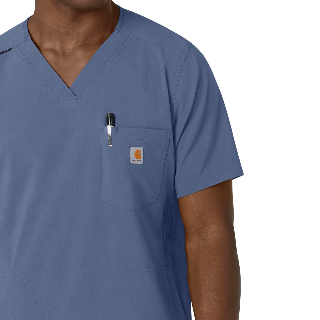 Force Cross-Flex C16410 Men's V-Neck Scrub Top Riverside