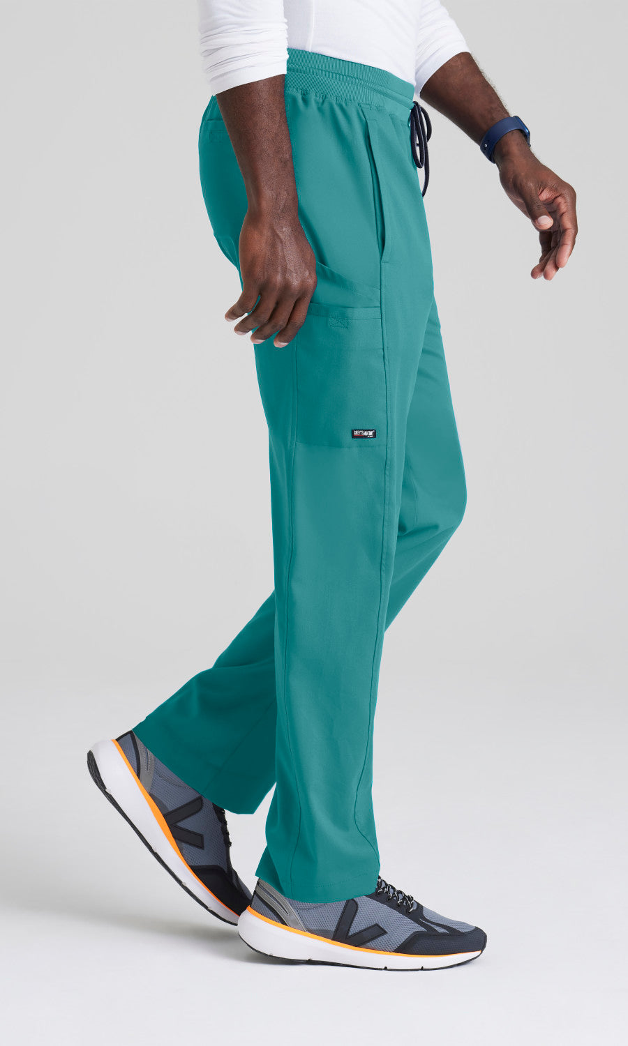 Grey's Anatomy Stretch GRSP617 Hudson Scrub Pants Teal