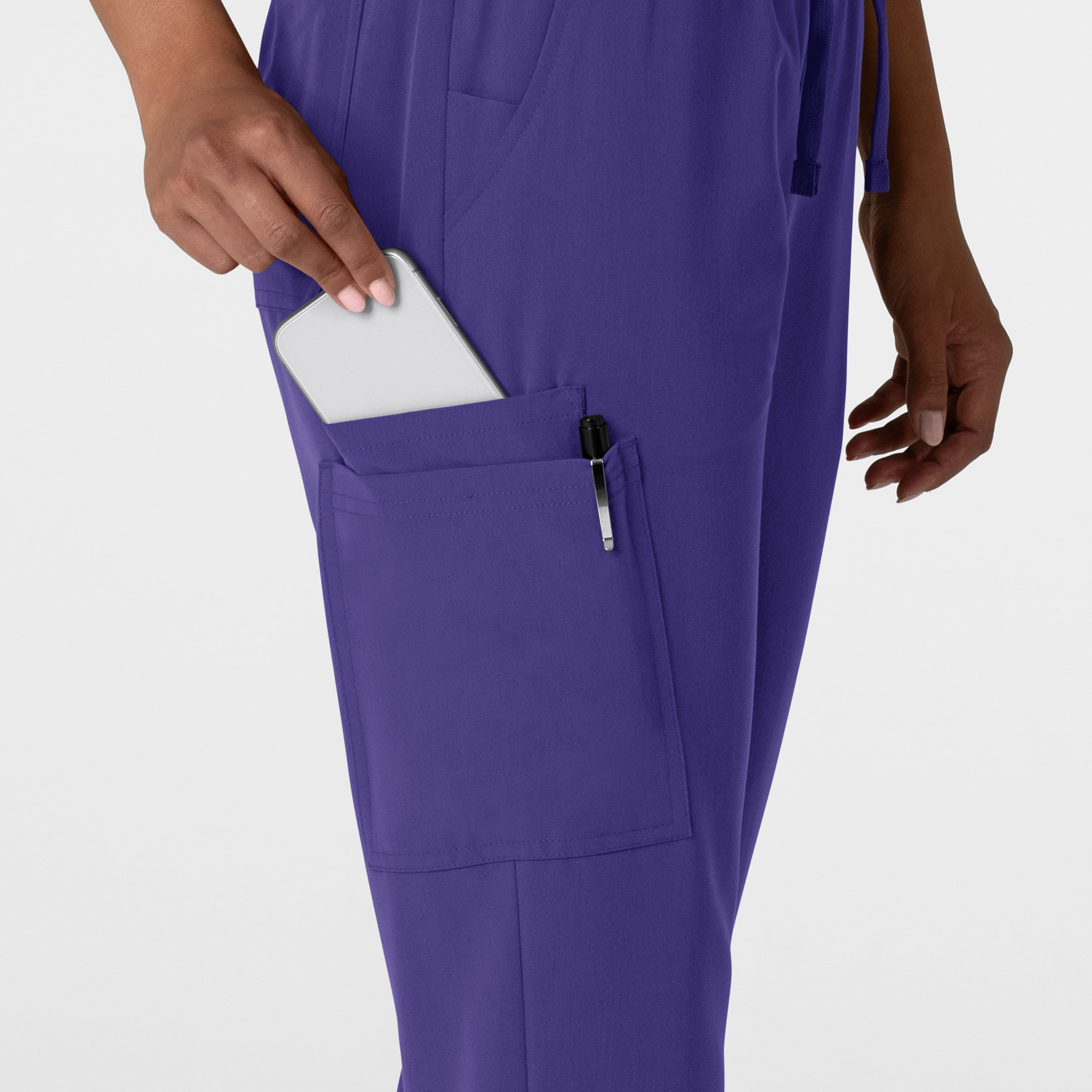 Nova 5132 Jogger Utility Scrub Pants Grape