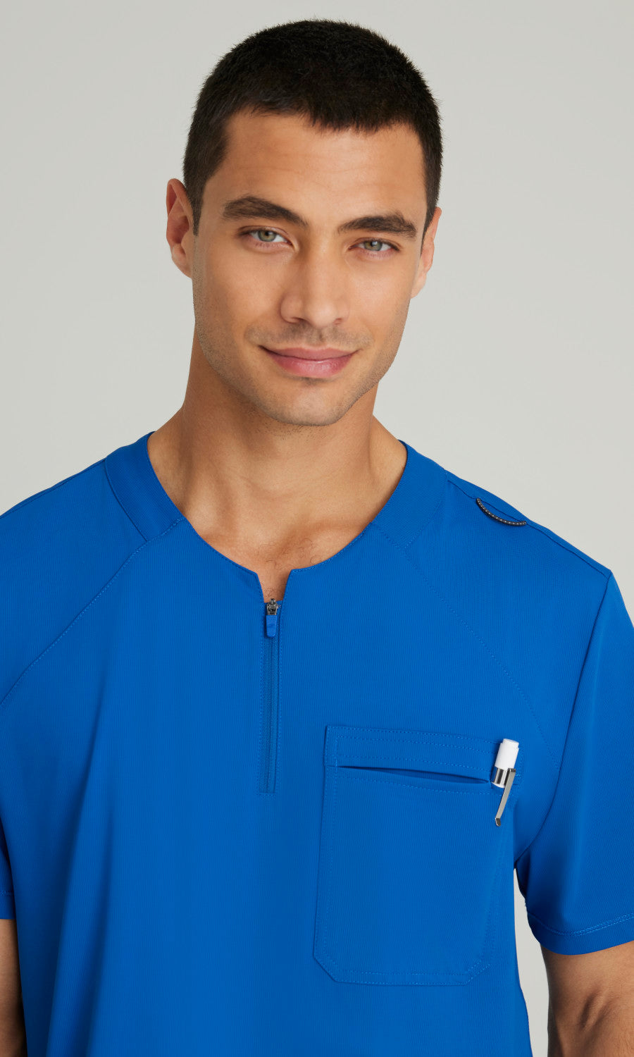 Skechers Slip-Ins Knits SKT229 Flex Knit Scrub Top New Royal