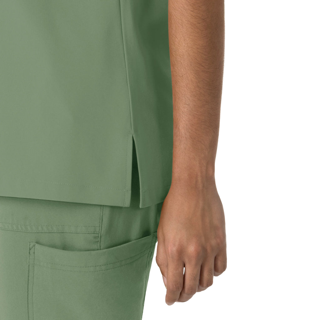 Force Cross-Flex C13510 Women's Crew Neck Scrub Top Green Slate