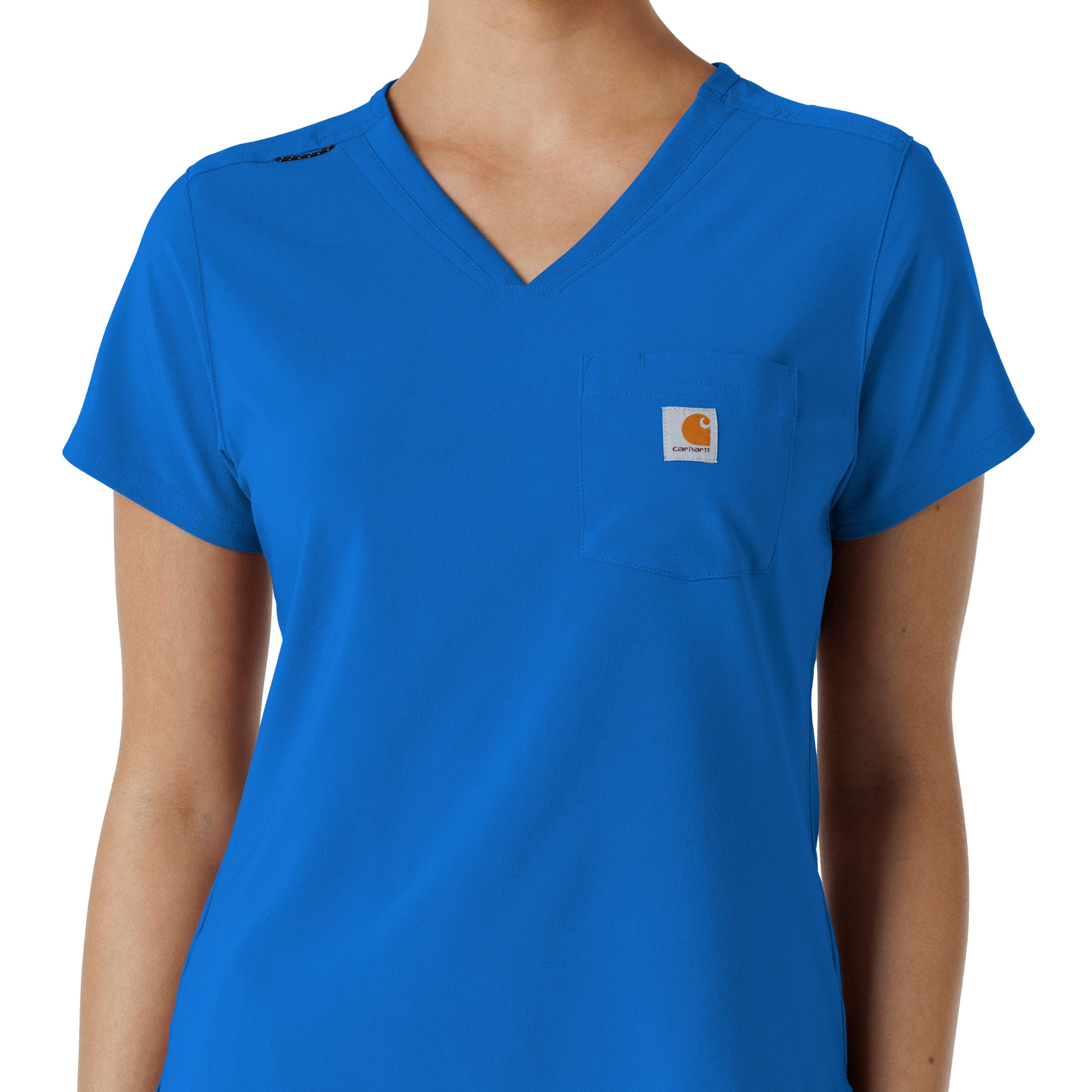 Force Cross-Flex C13410 Tuck-In Scrub Top Royal