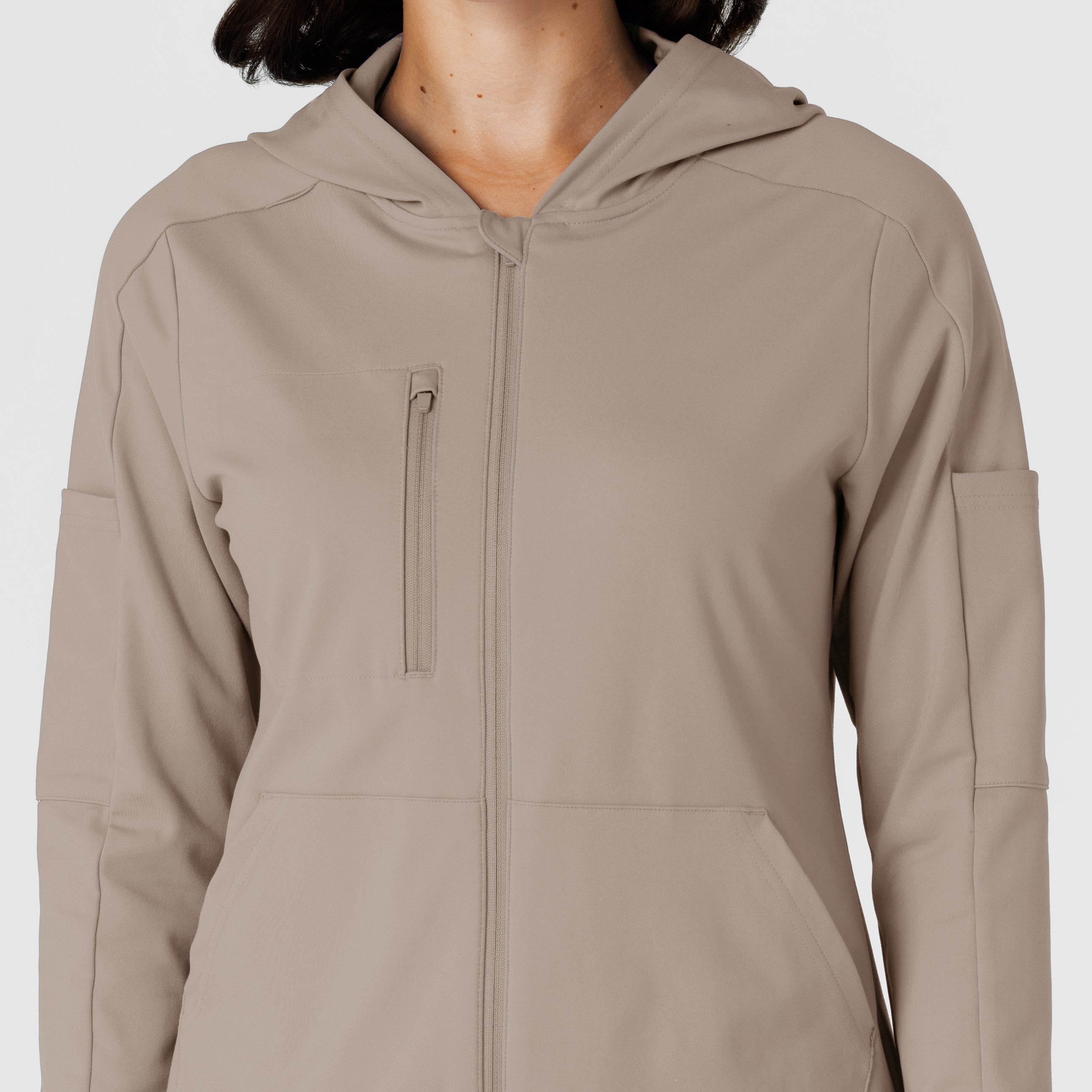 RENEW 8159 Knit Women’s Zip Hoodie Haze