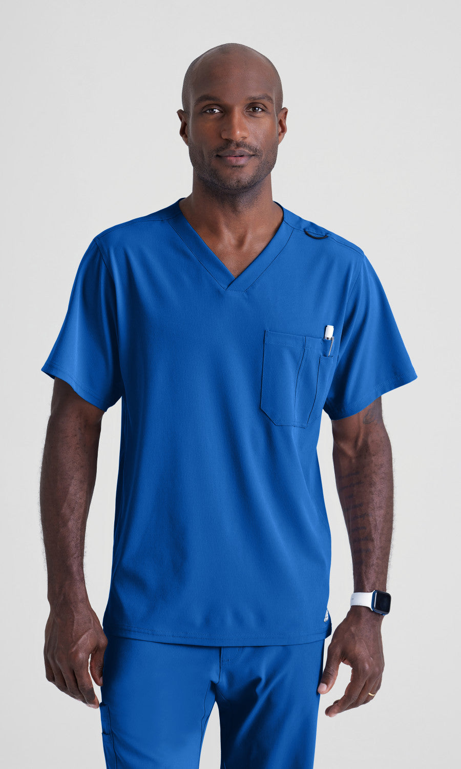 Skechers SK0112 Structure Scrub Top New Royal