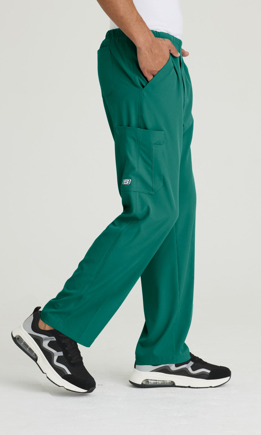 Skechers SK0215 Structure Scrub Pants Hunter Green