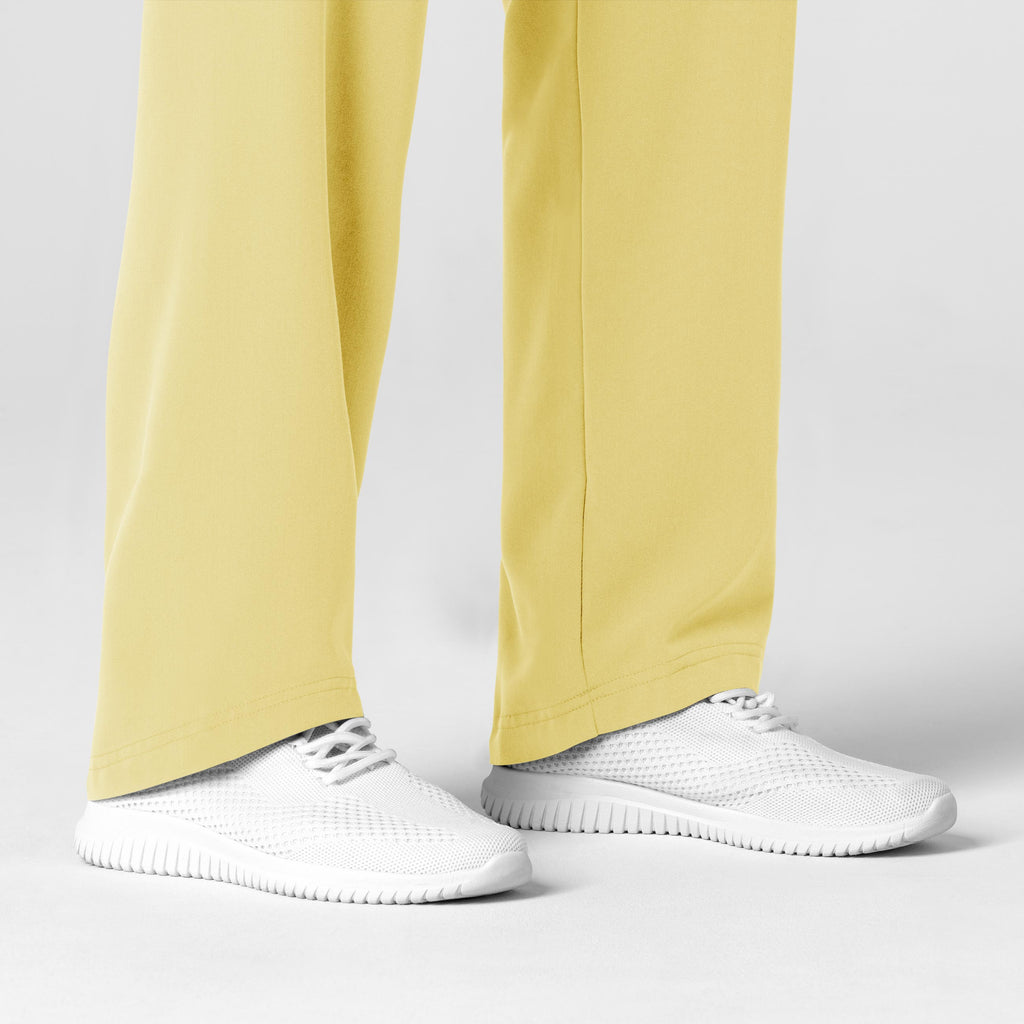 Nova 5232 Stovepipe High-Low Hem Scrub Pants Sunshine Yellow