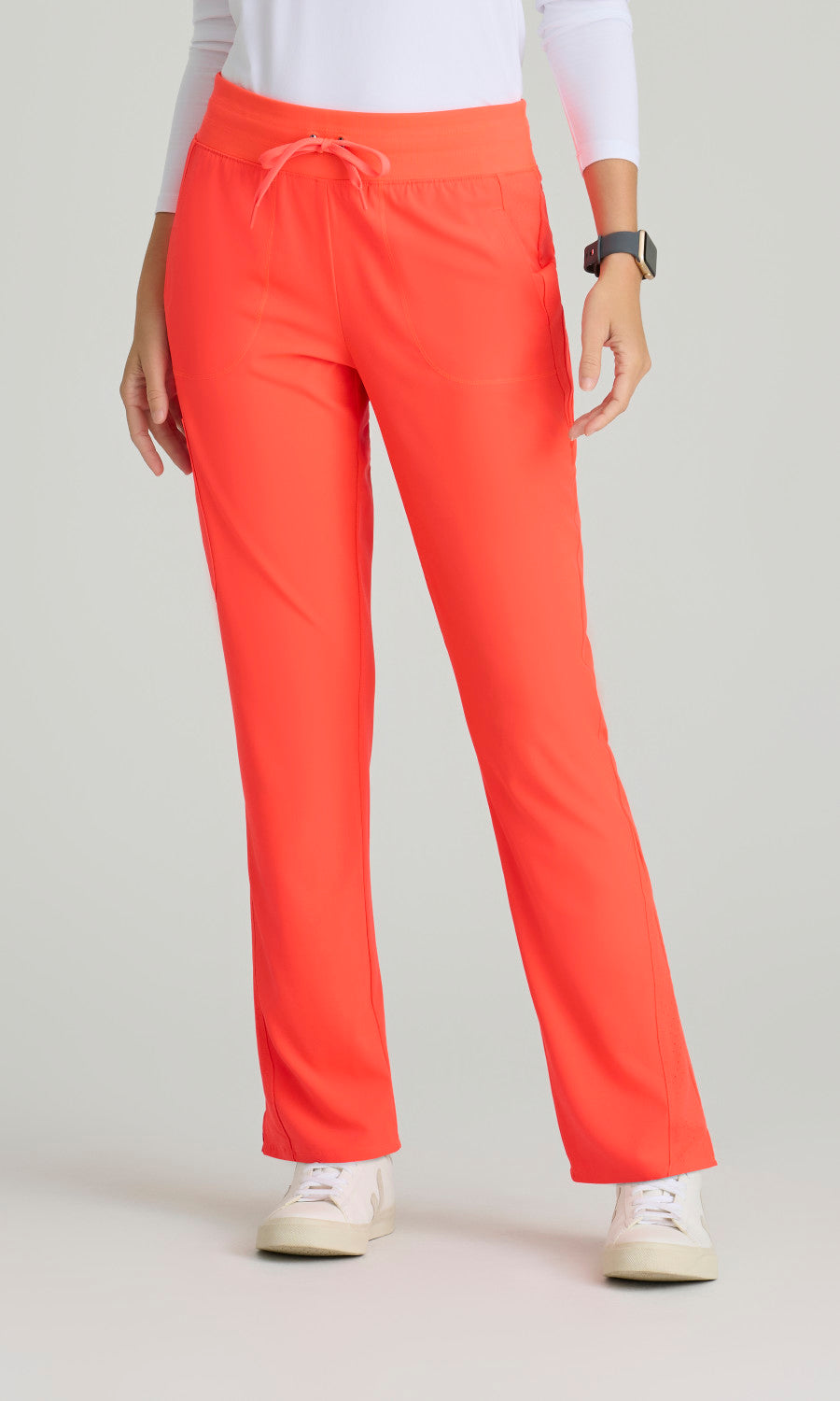 Barco One BOP597 Uplift Scrub Pants Neon Flame