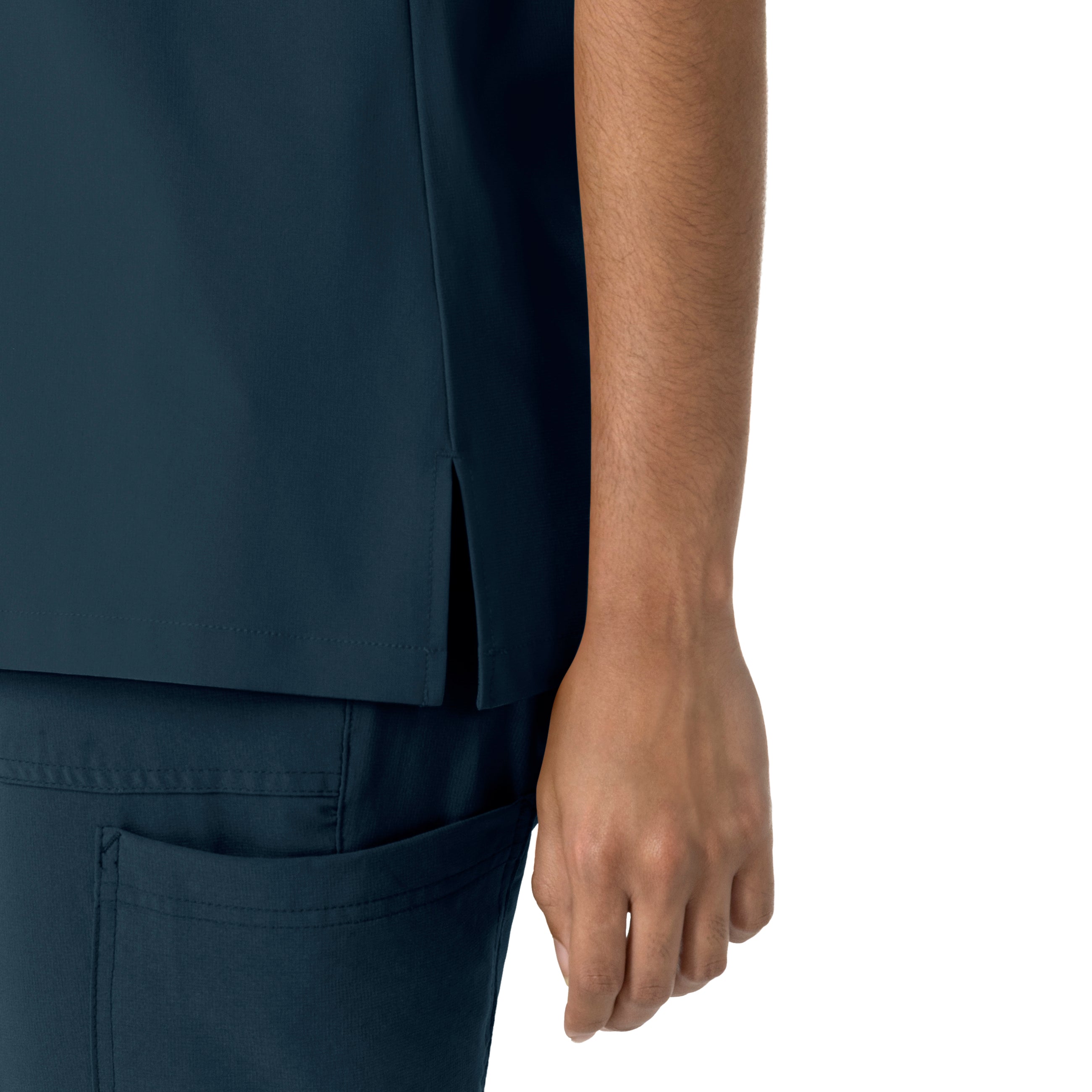 Force Cross-Flex C13510 Women's Crew Neck Scrub Top Navy