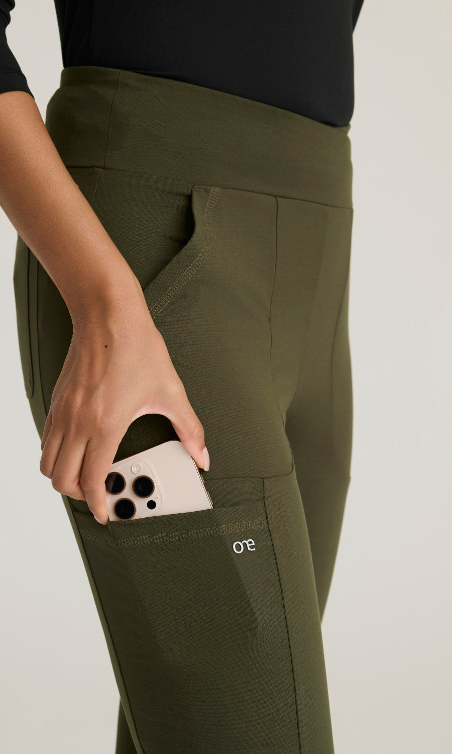 Barco One Performance Knit BOP700 Strive Leggings Olive