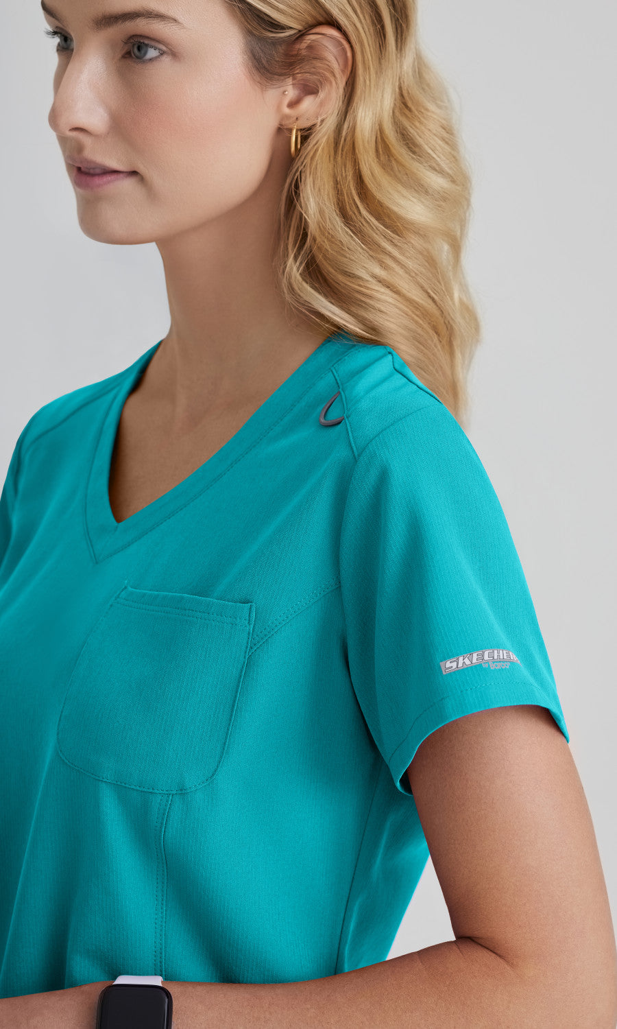 Skechers SKT147 Dignity Scrub Top Teal
