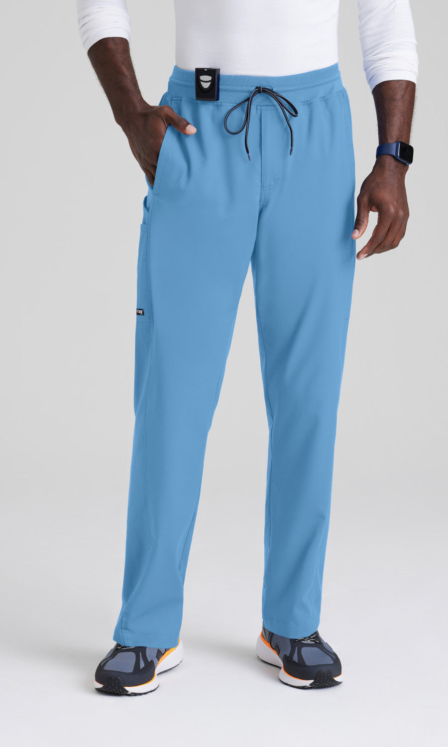 Grey's Anatomy Stretch GRSP617 Hudson Scrub Pants Ciel Blue