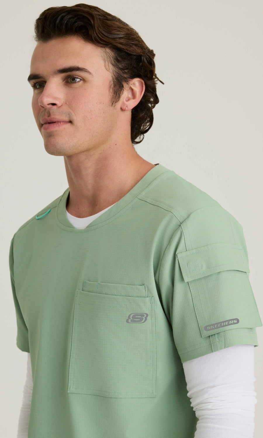 Skechers MotionTech SKT277 Station Top Field Green