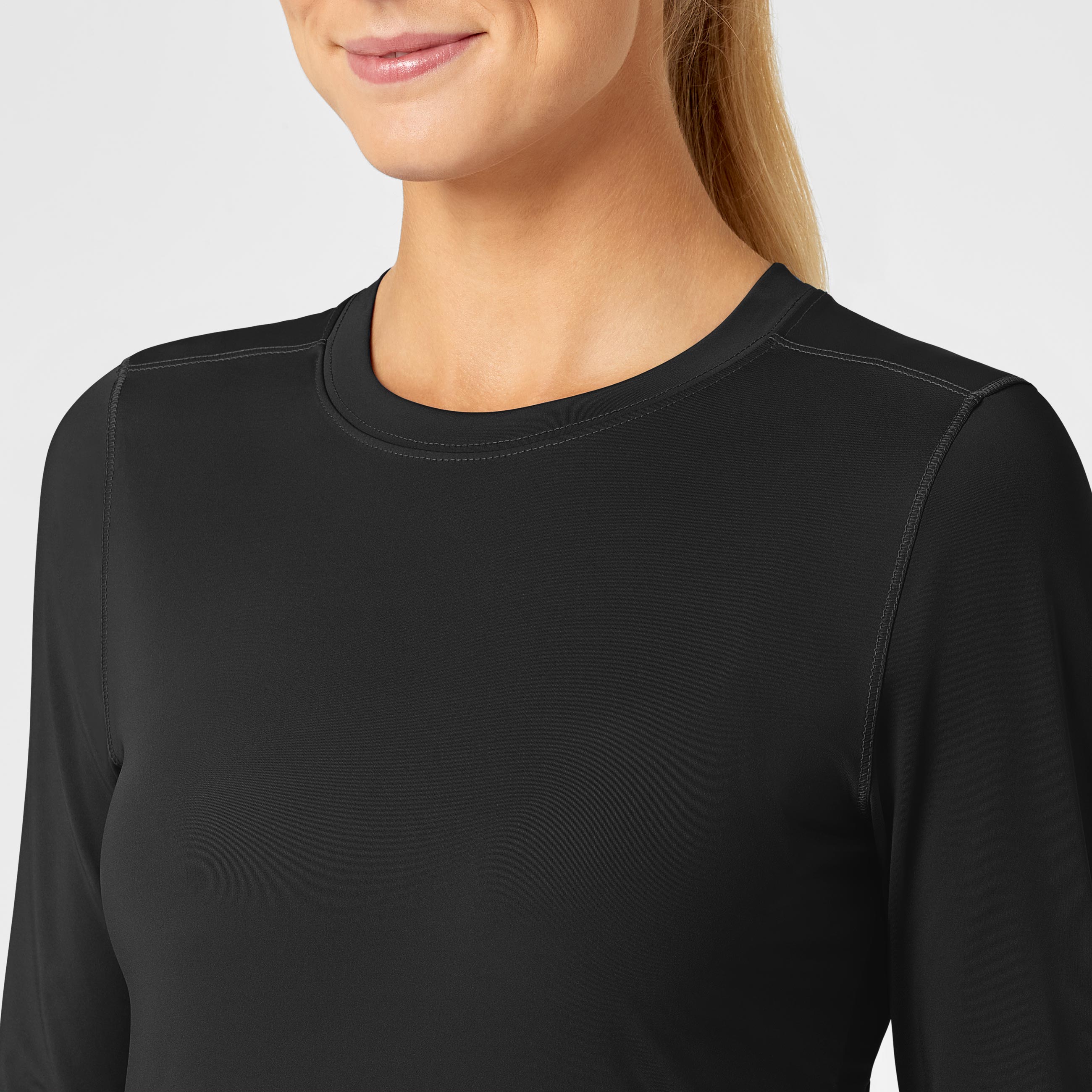 Layers 2029 Performance Long Sleeve Tee Black