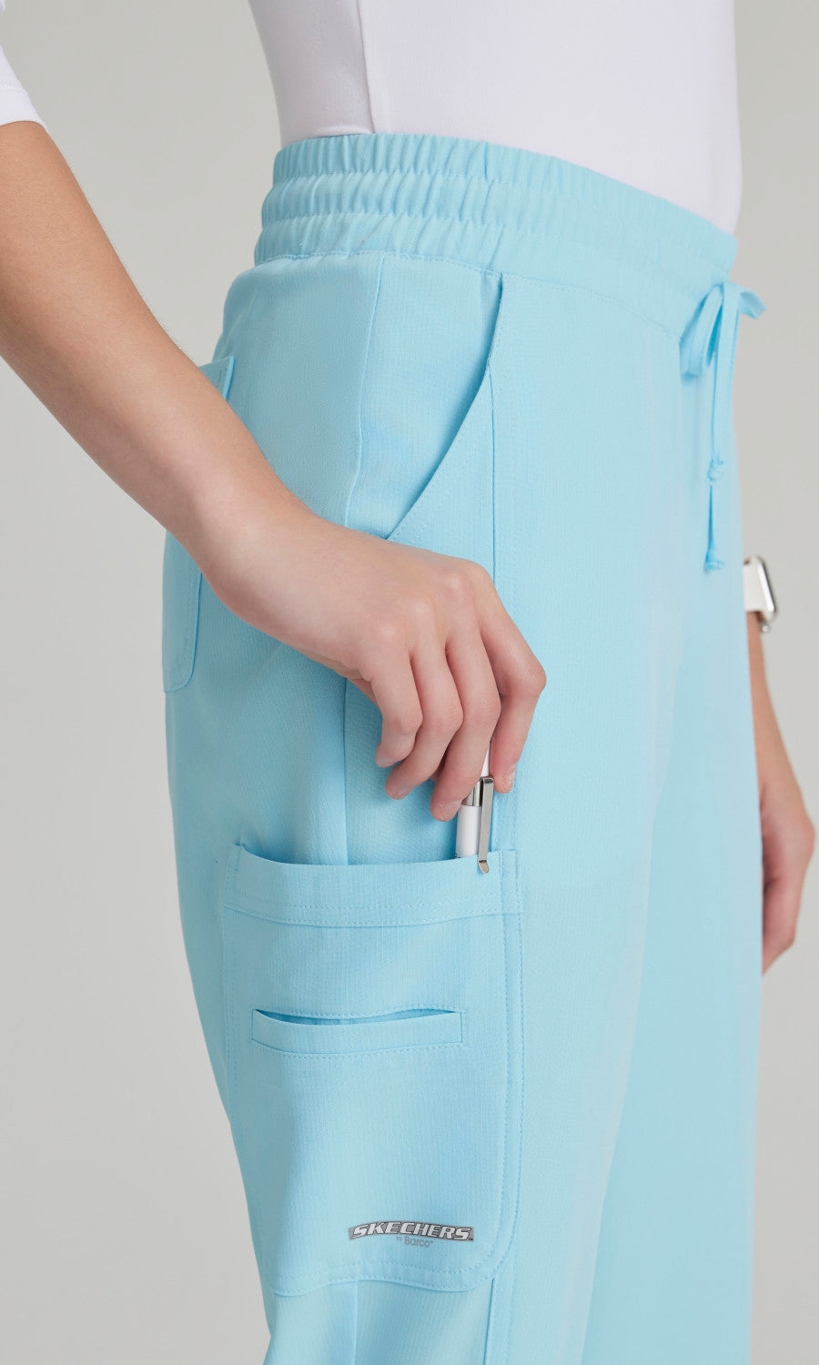 Skechers SKP623 Gamma Scrub Pants Poolside Blue