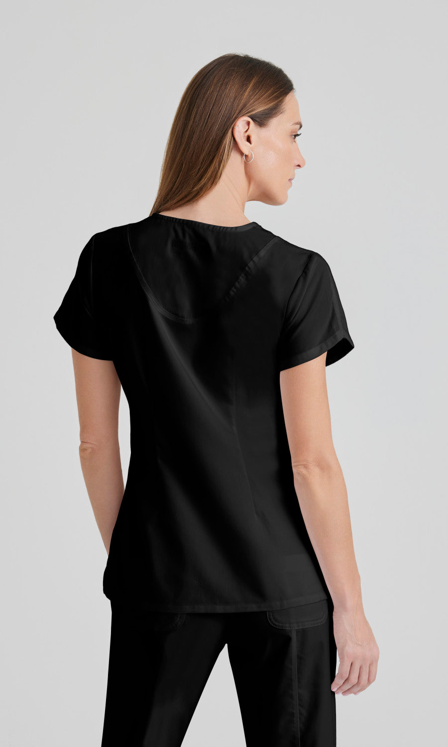 Grey's Anatomy 41423 Cora Scrub Top Black