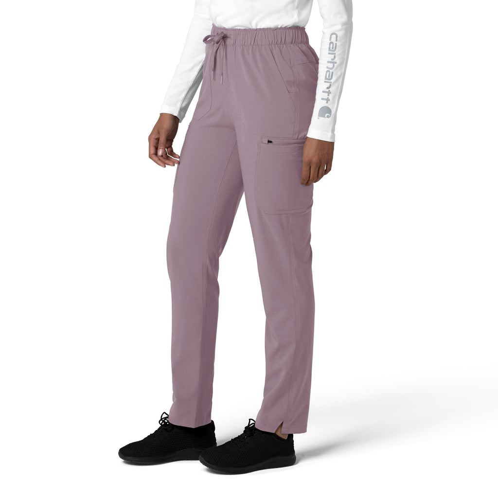 Force Cross-Flex C53210 Straight Leg Cargo Scrub Pants Lavender Mist
