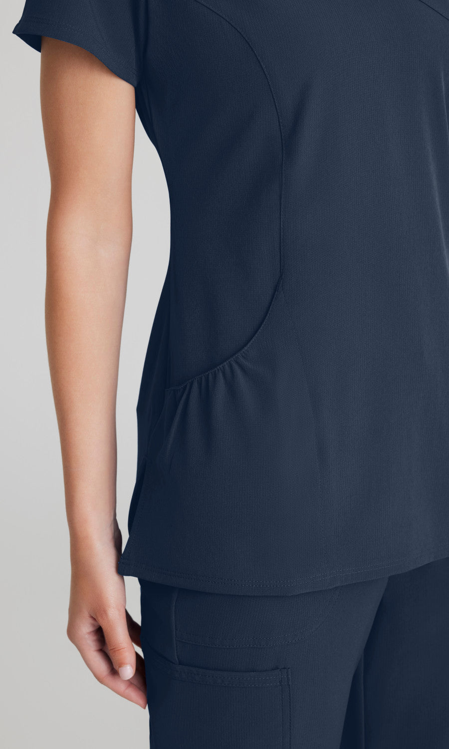 Skechers Vitality SKT064 Charge Scrub Top Pewter