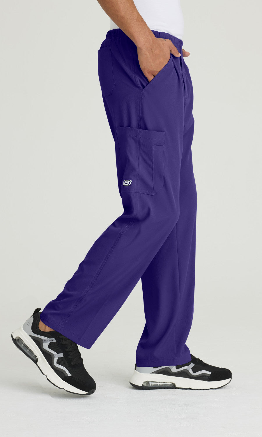Skechers SK0215 Structure Scrub Pants New Grape