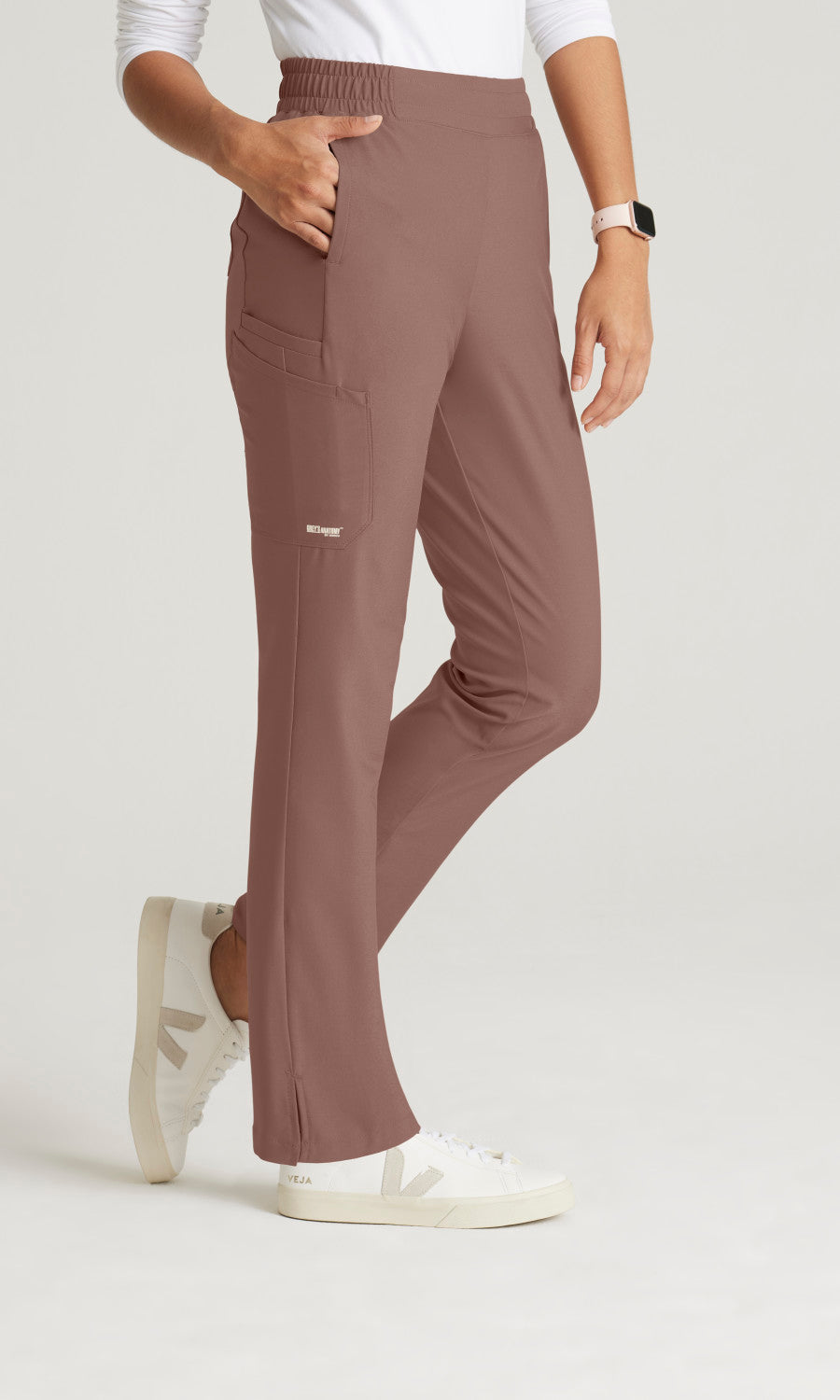 Grey's Anatomy Evolve GSSP627 Cosmo Scrub Pants Driftwood