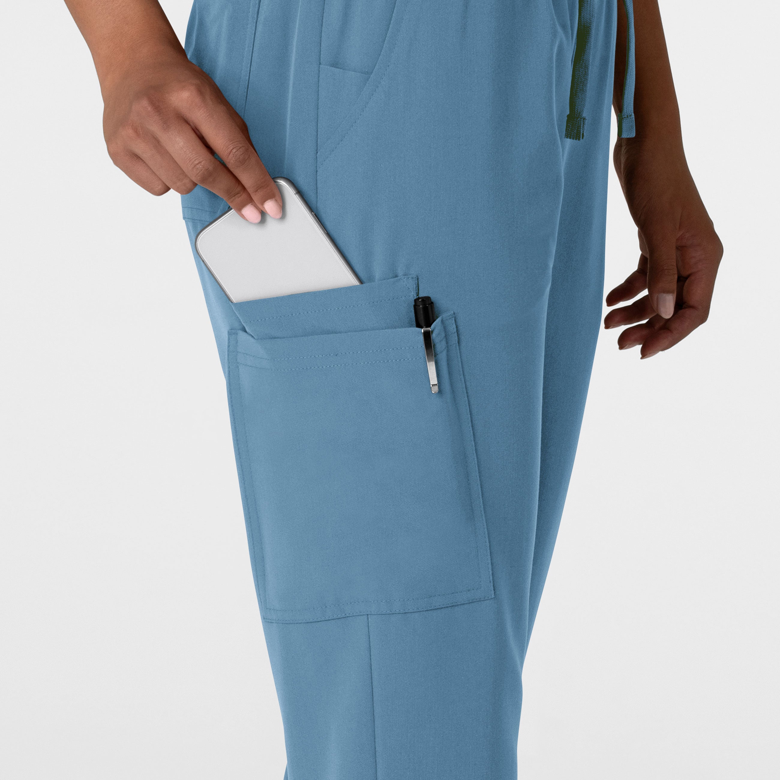 Nova 5132 Women's Jogger Utility Scrub Pants Pacific Blue