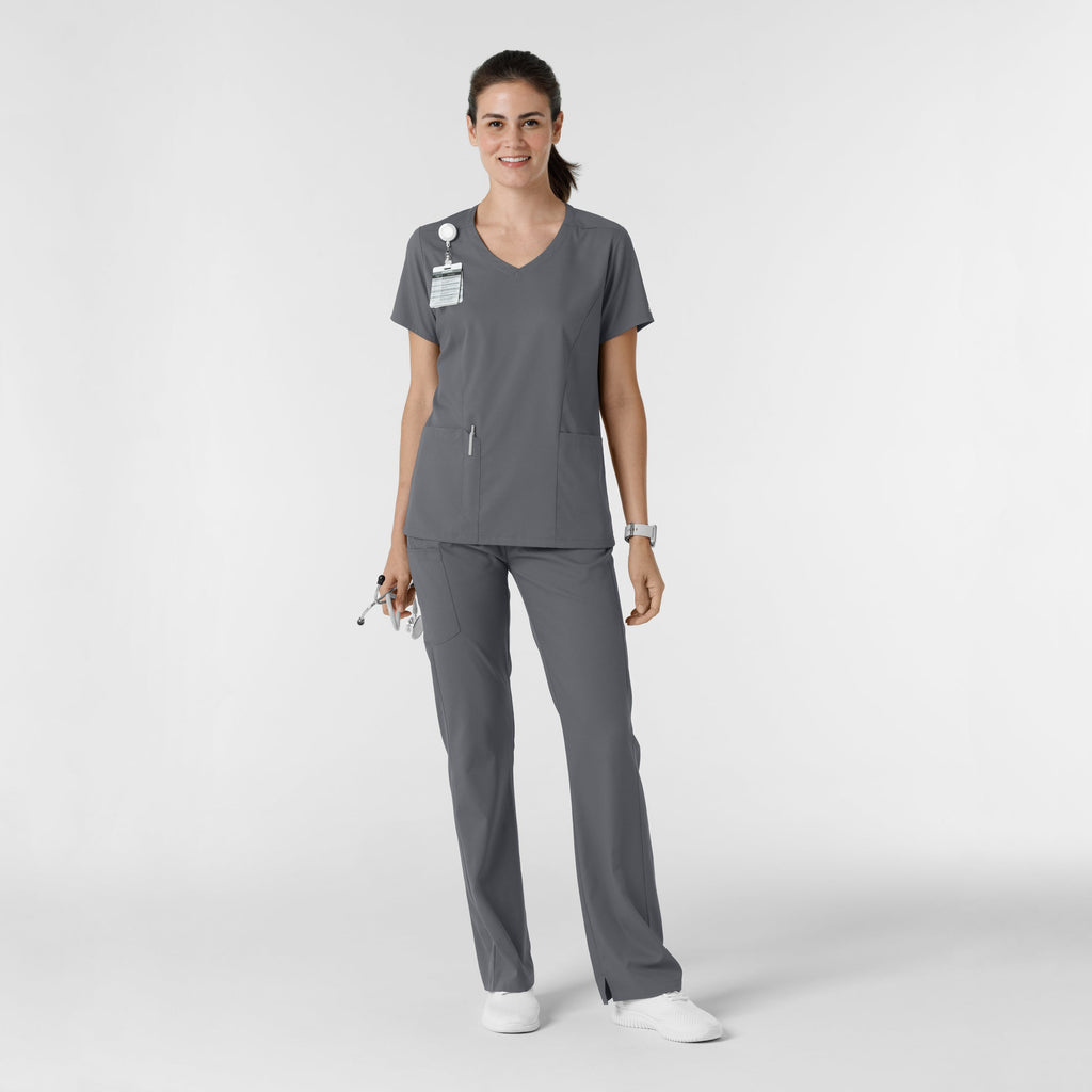 Boundless 5251 Bootcut Scrub Pants Pewter