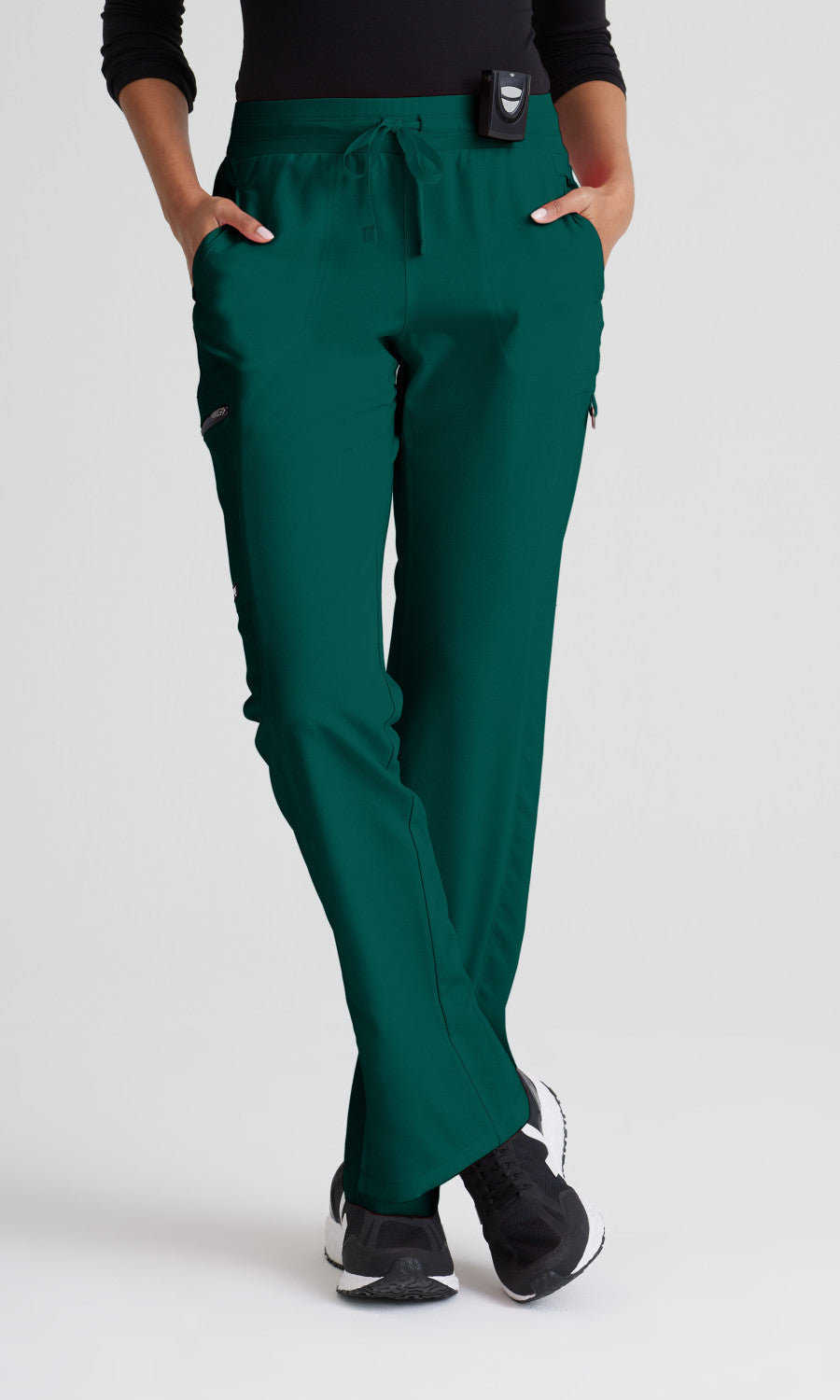 Grey's Anatomy Stretch GRSP500 Kim Scrub Pants Hunter Green