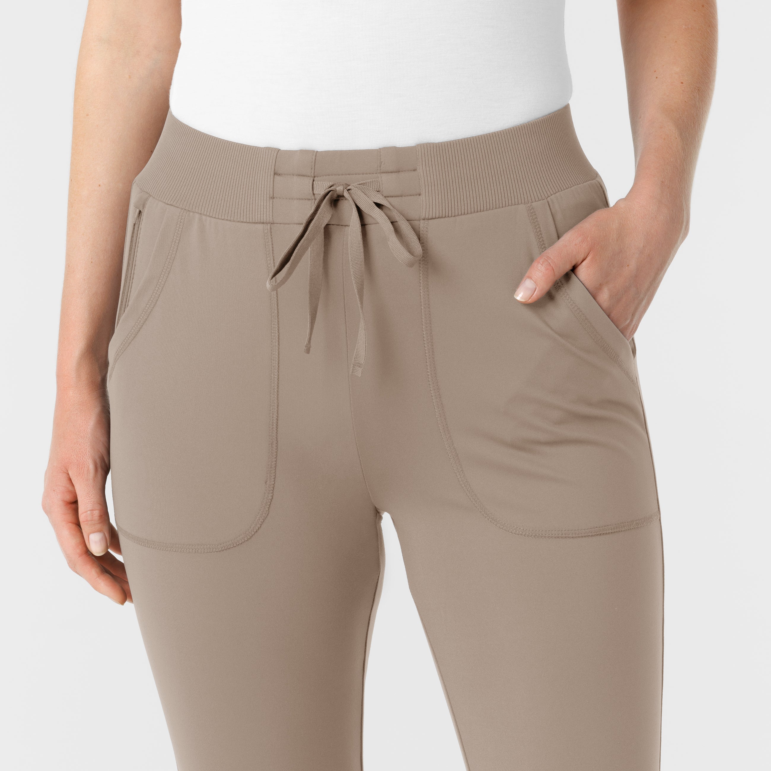 RENEW 5259 Knit Track Scrub Pants Haze