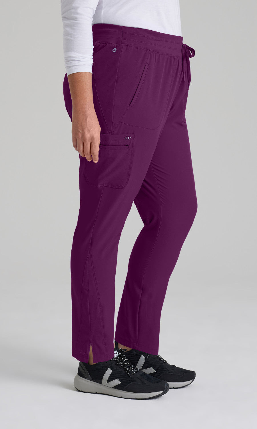 Barco One BOP597 Uplift Scrub Pants Wine