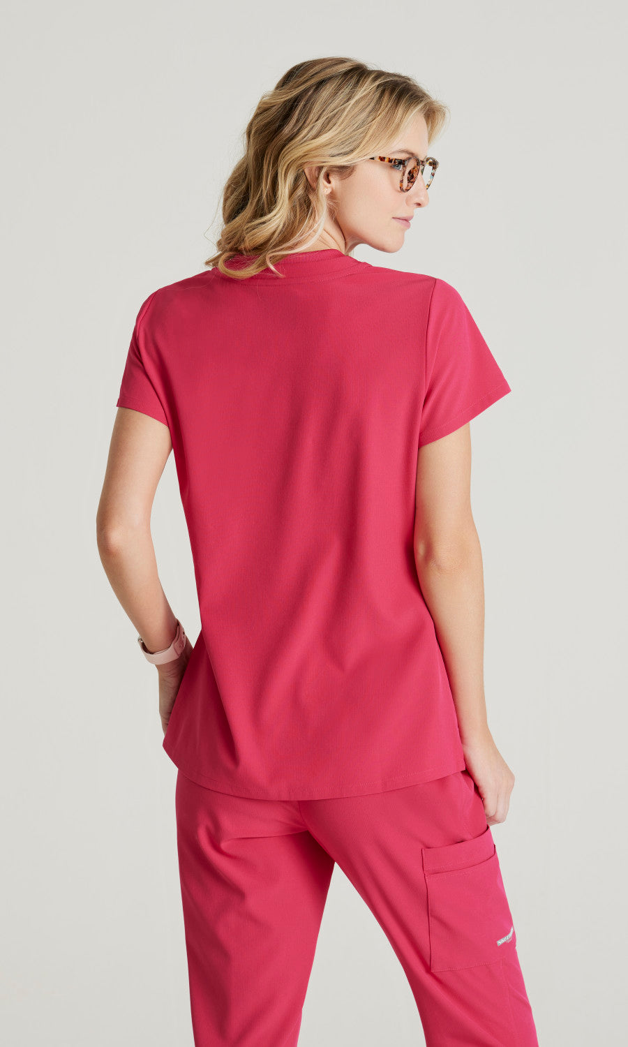 Skechers SKT147 Dignity Scrub Top Vibrance Pink