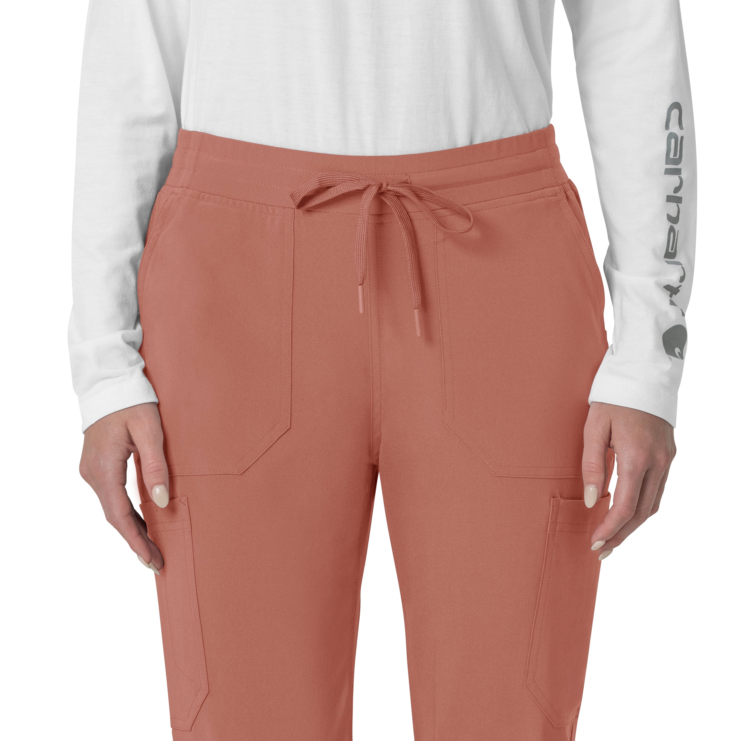 Force Cross-Flex C53110 Cargo Jogger Scrub Pants Wildrose