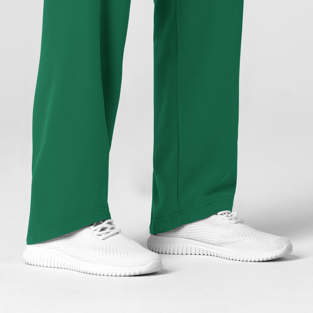 Nova 5232 Stovepipe High-Low Hem Scrub Pants Hunter