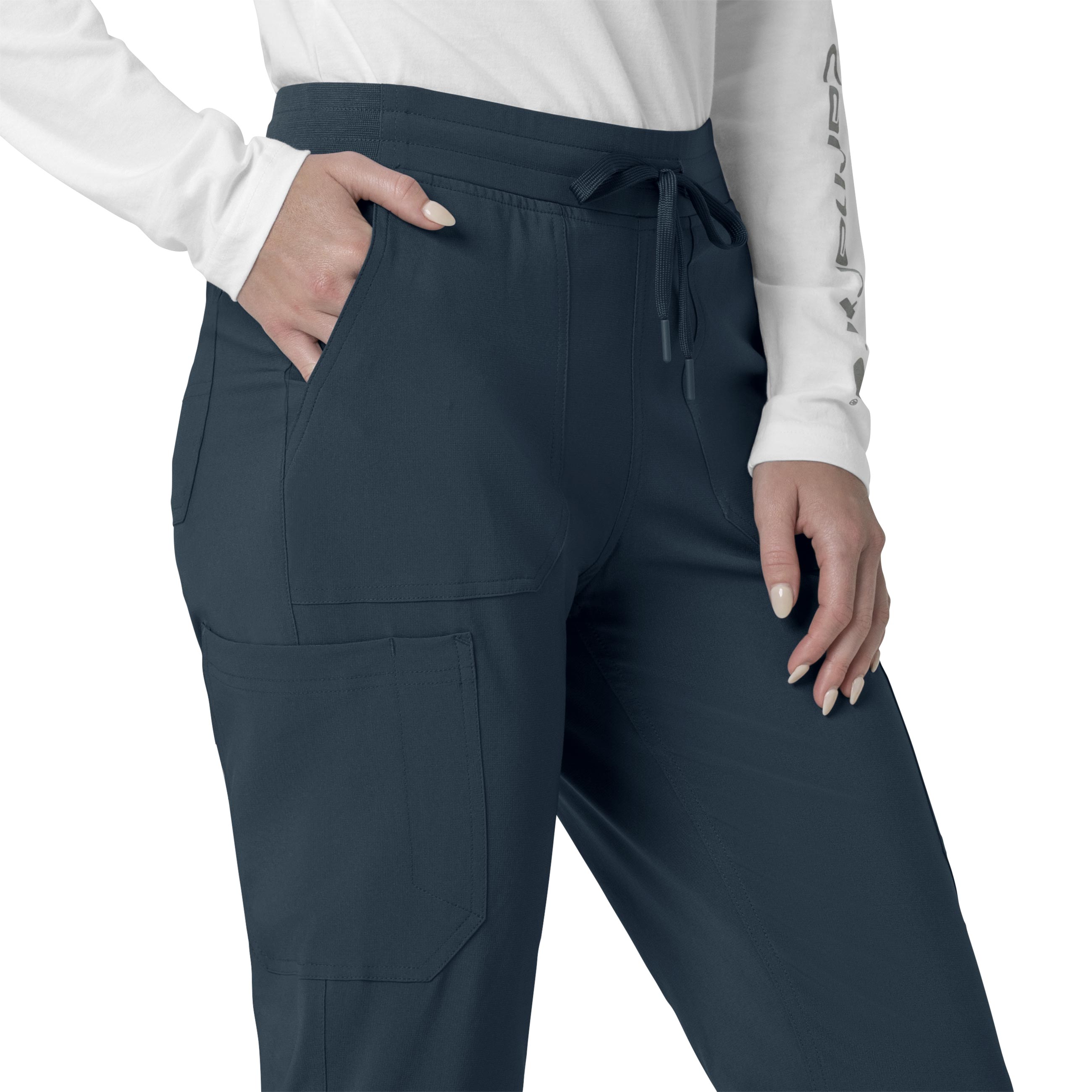 Force Cross-Flex C53110 Cargo Jogger Scrub Pants Navy