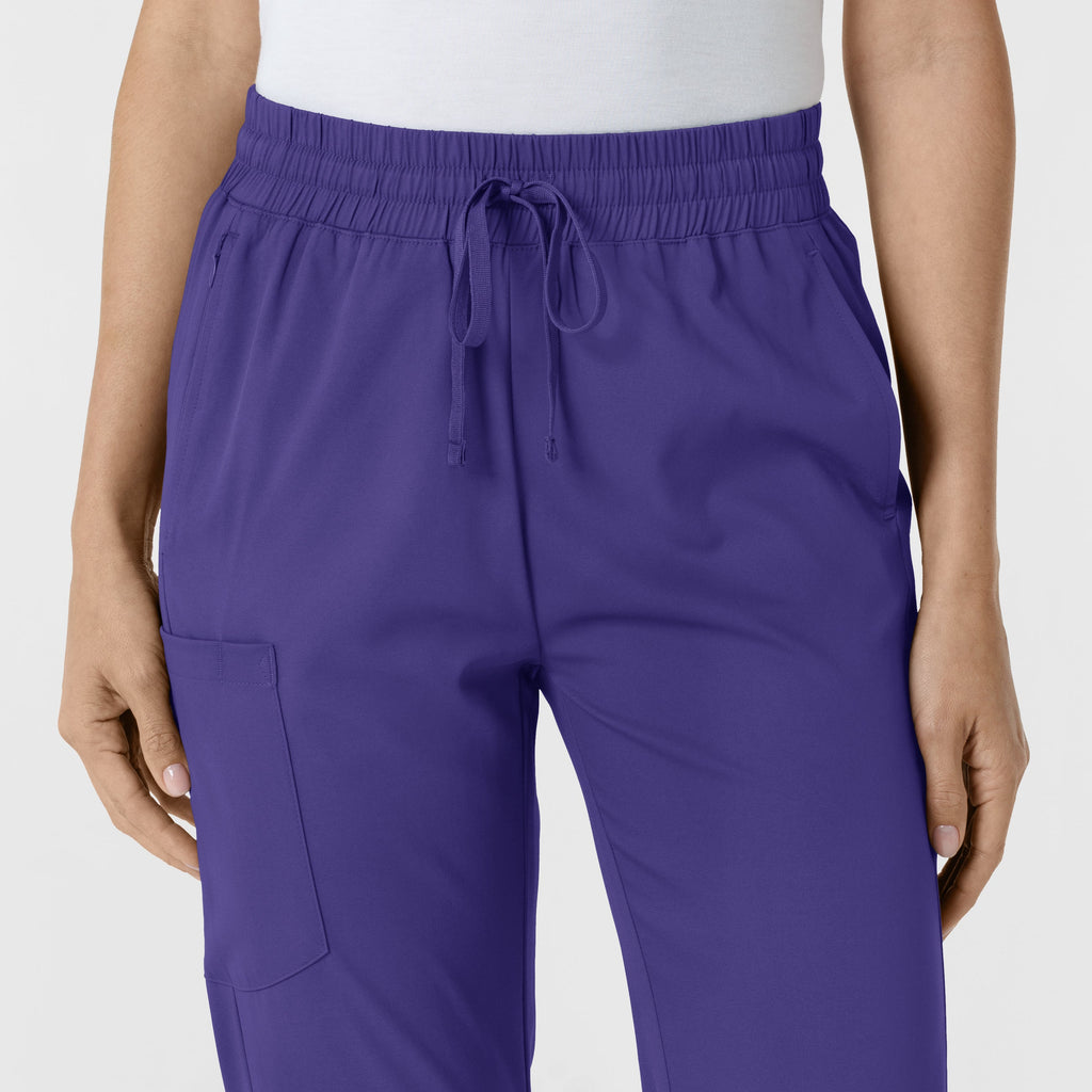 Boundless 5251 Bootcut Scrub Pants Grape