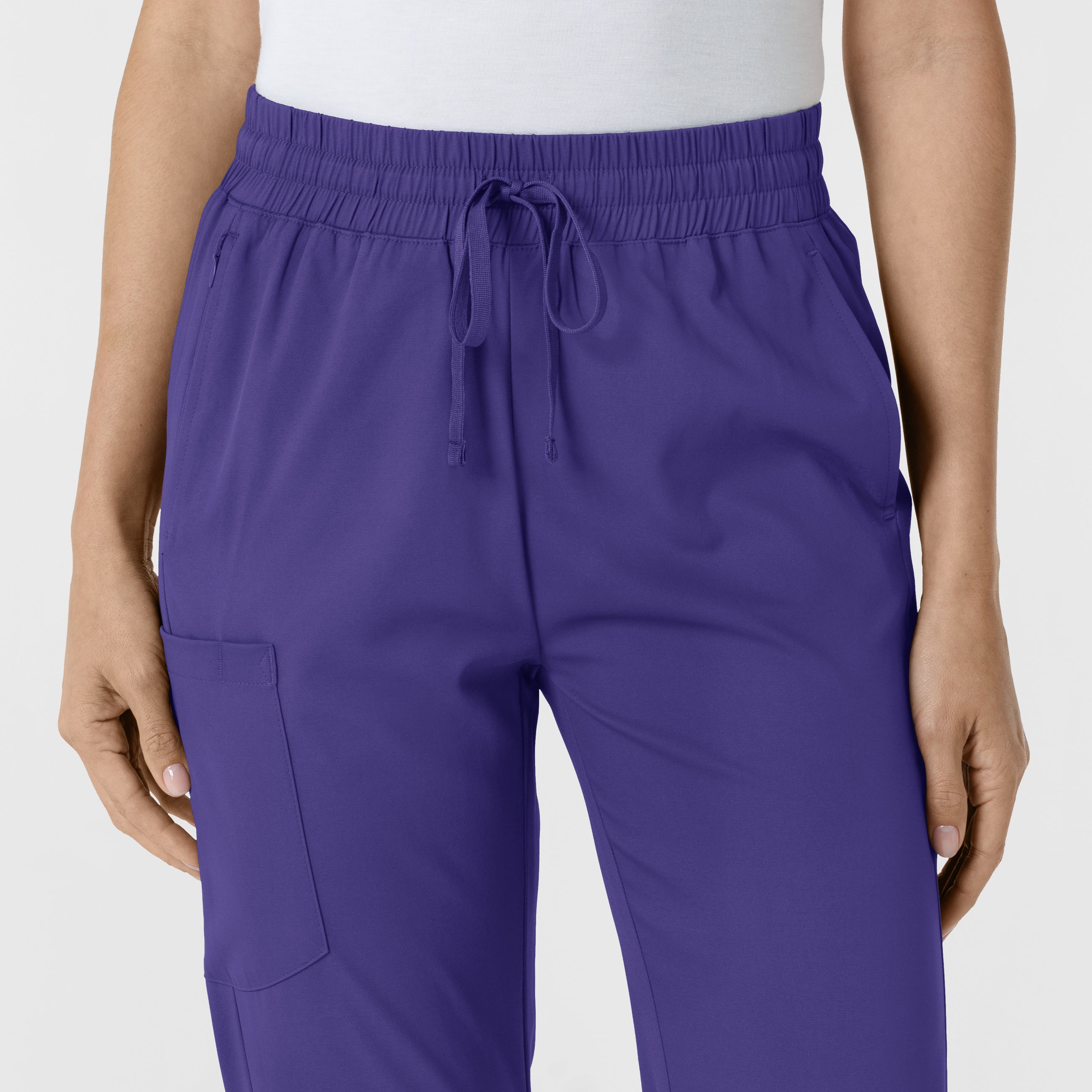 Boundless 5251 Bootcut Scrub Pants Grape