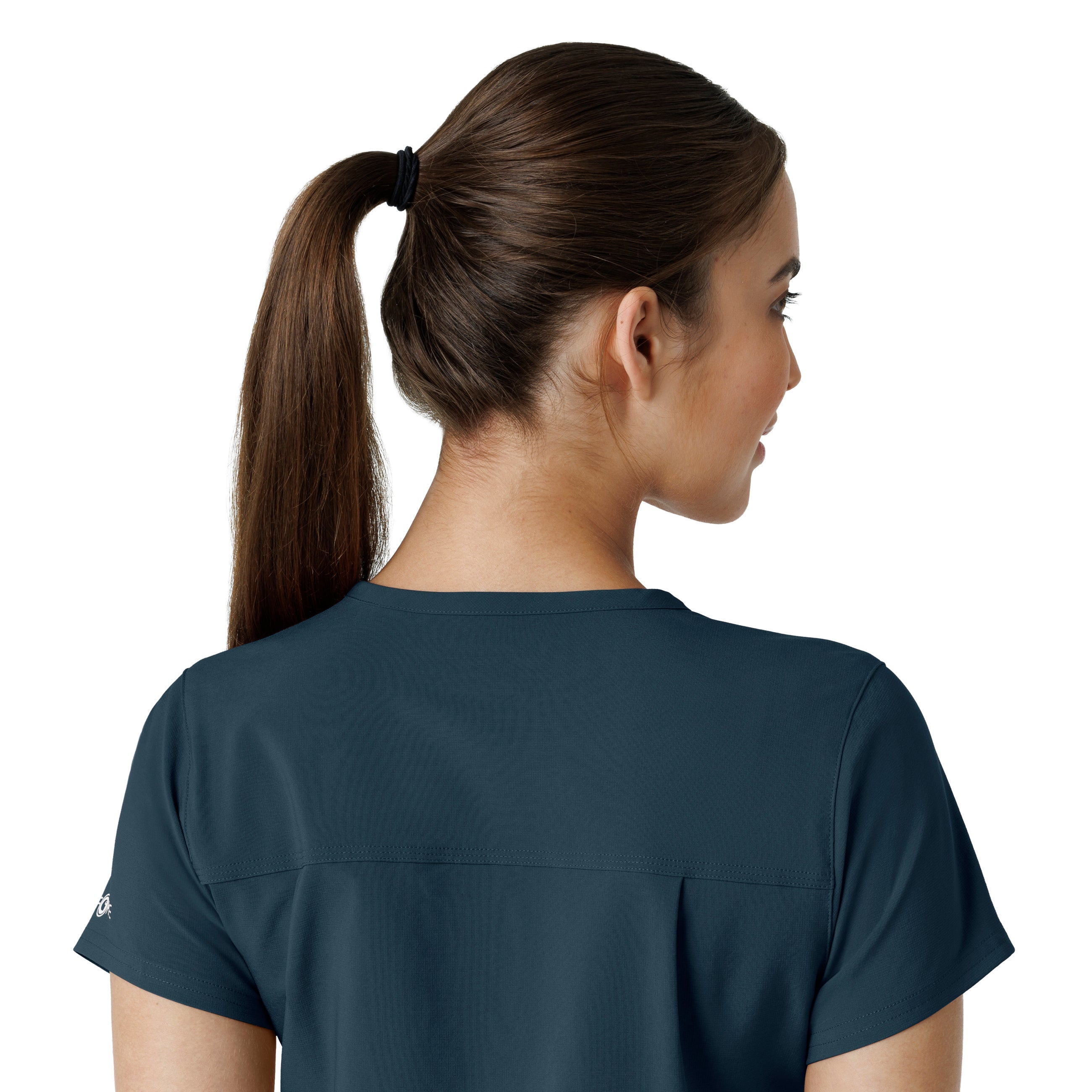 Force Cross-Flex C13410 Tuck-In Scrub Top Navy