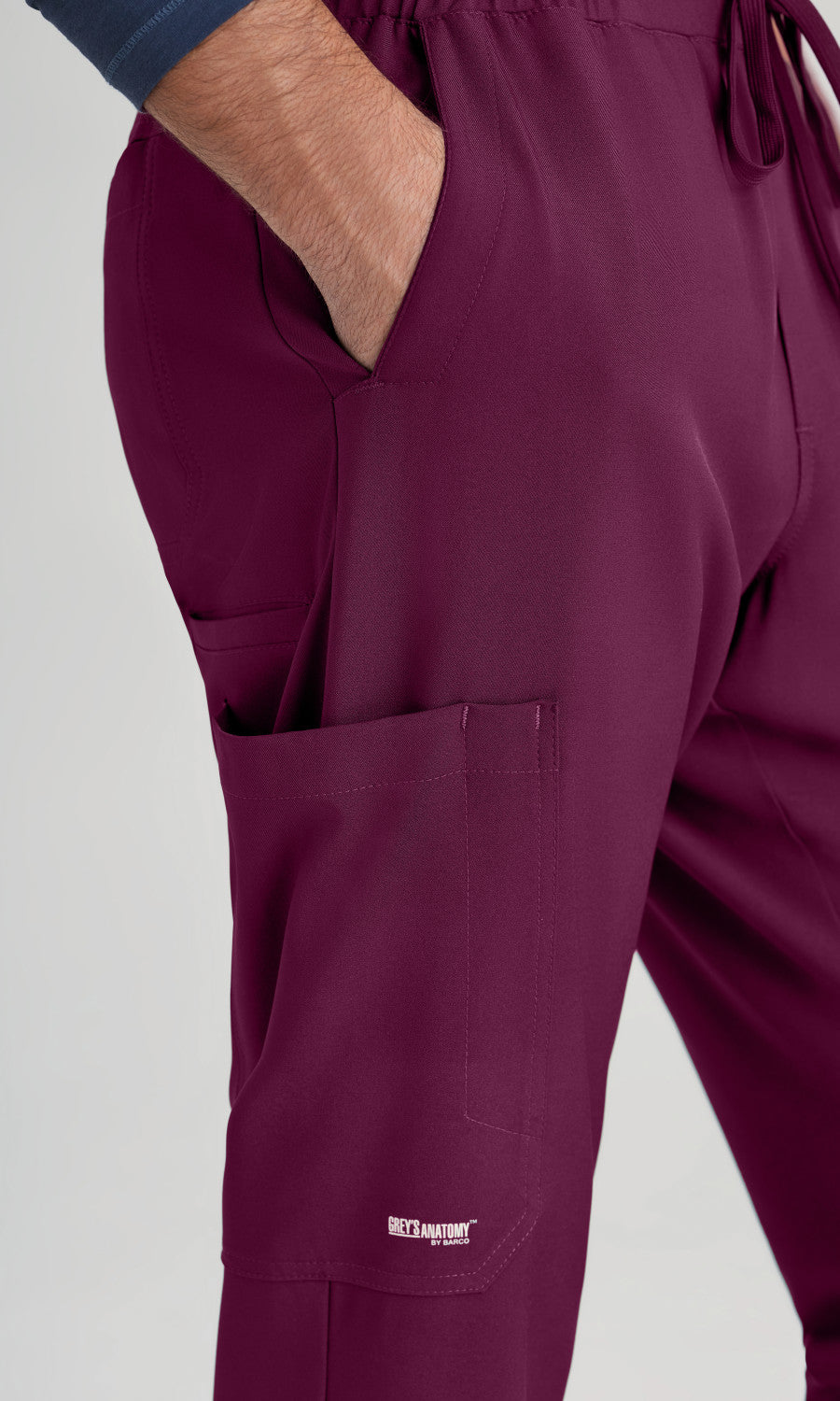 Grey's Anatomy Evolve GSSP626 Voyager Jogger Wine