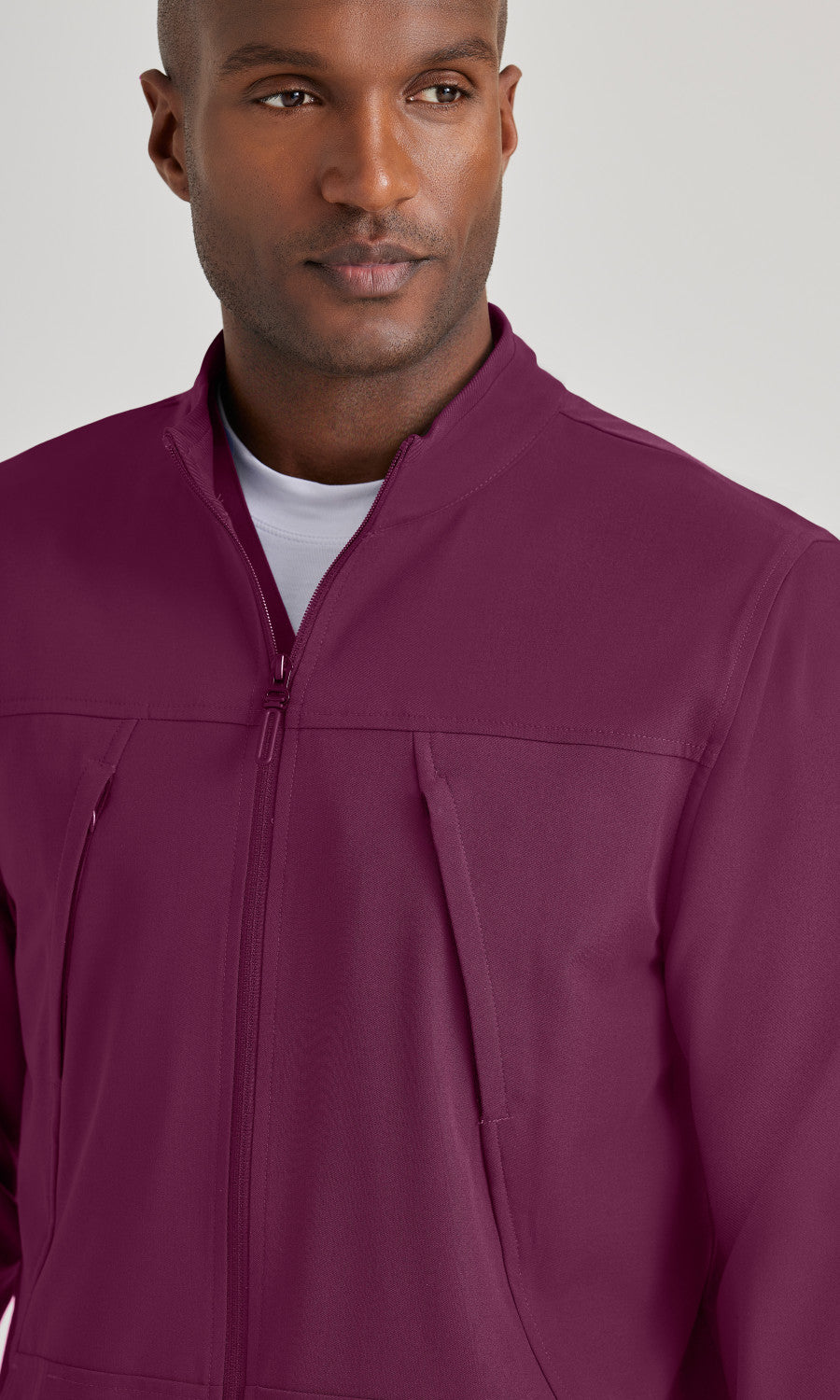 Barco Unify BUW881 Rally Scrub Jacket Wine
