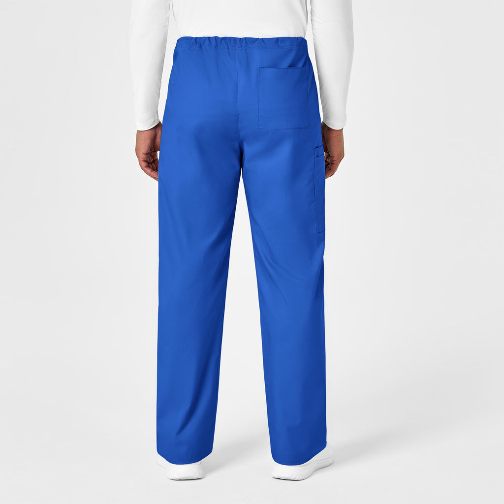 WonderWORK 500 Unisex Drawstring Cargo Scrub Pants Royal