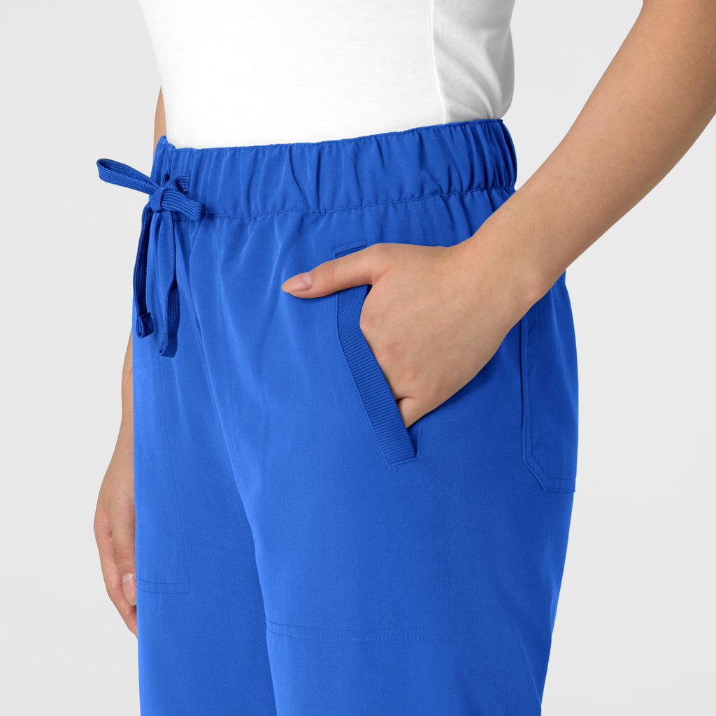 Nova 5232 Stovepipe High-Low Hem Scrub Pants Royal