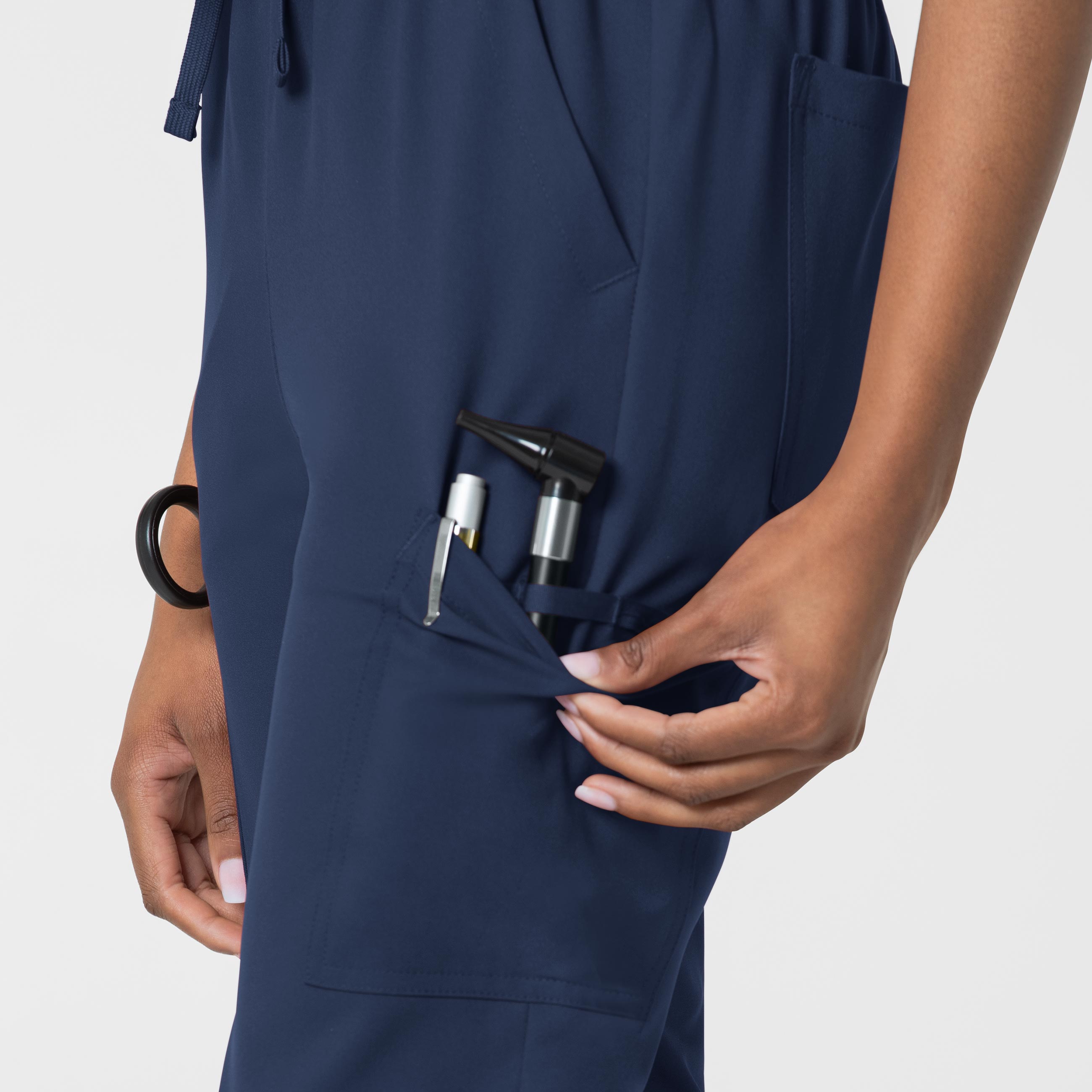 Thrive 5122 Cargo Jogger Scrub Pants Navy